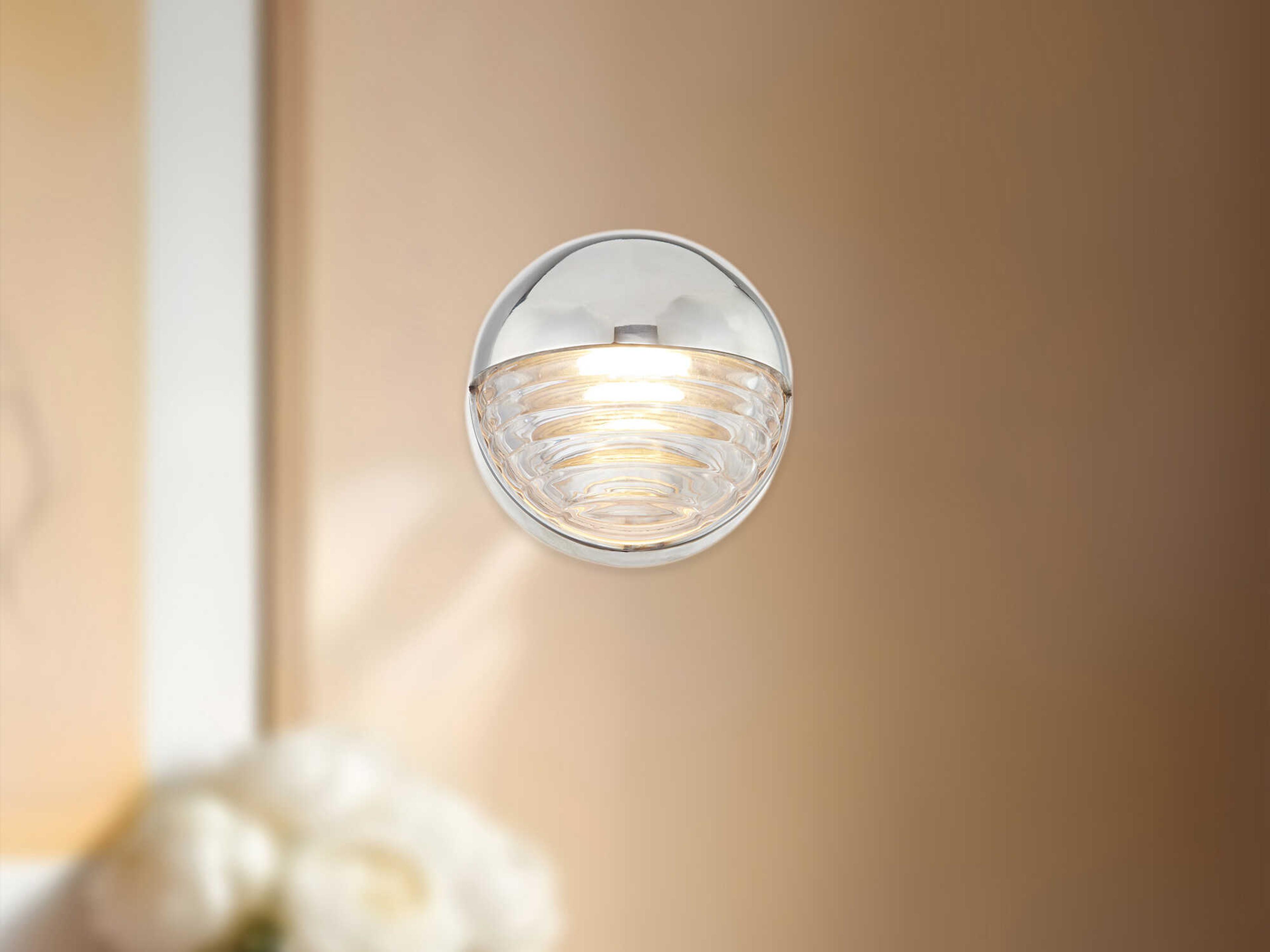 Alora Lighting Palais Polished Nickel Wall Sconce