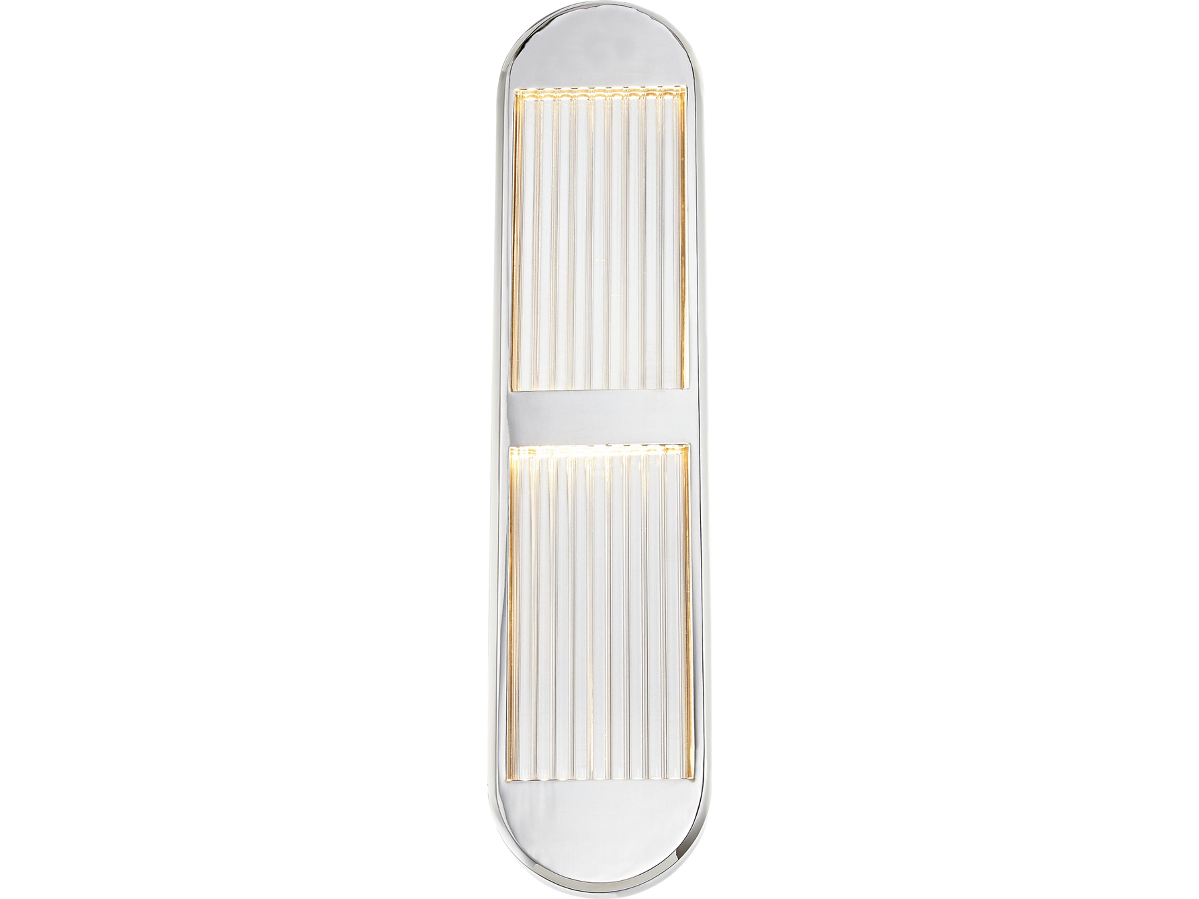 Palais 24-Inch LED Vanity Light Polished Nickel