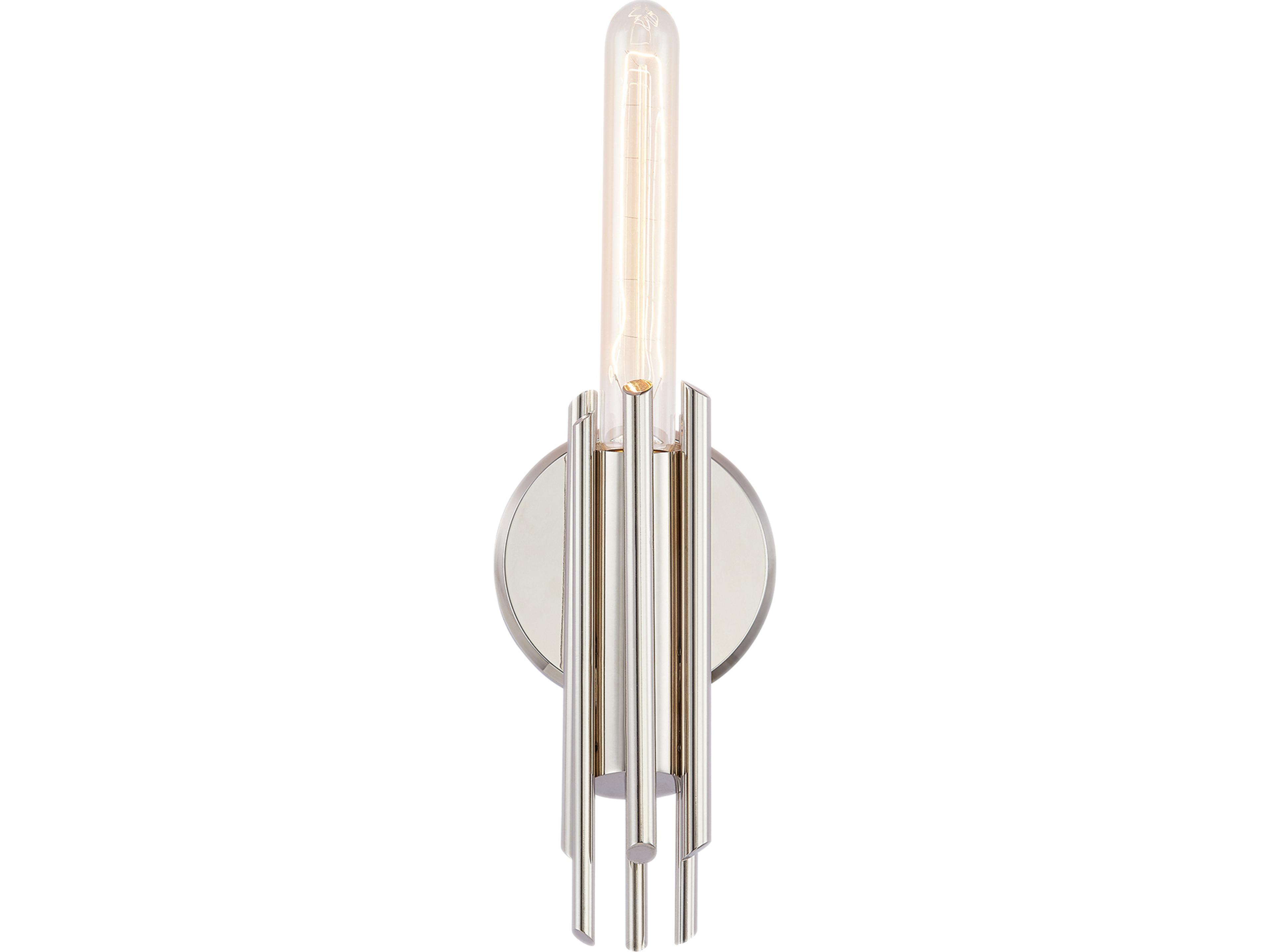 Torres Claw Wall Sconce Polished Nickel Modern