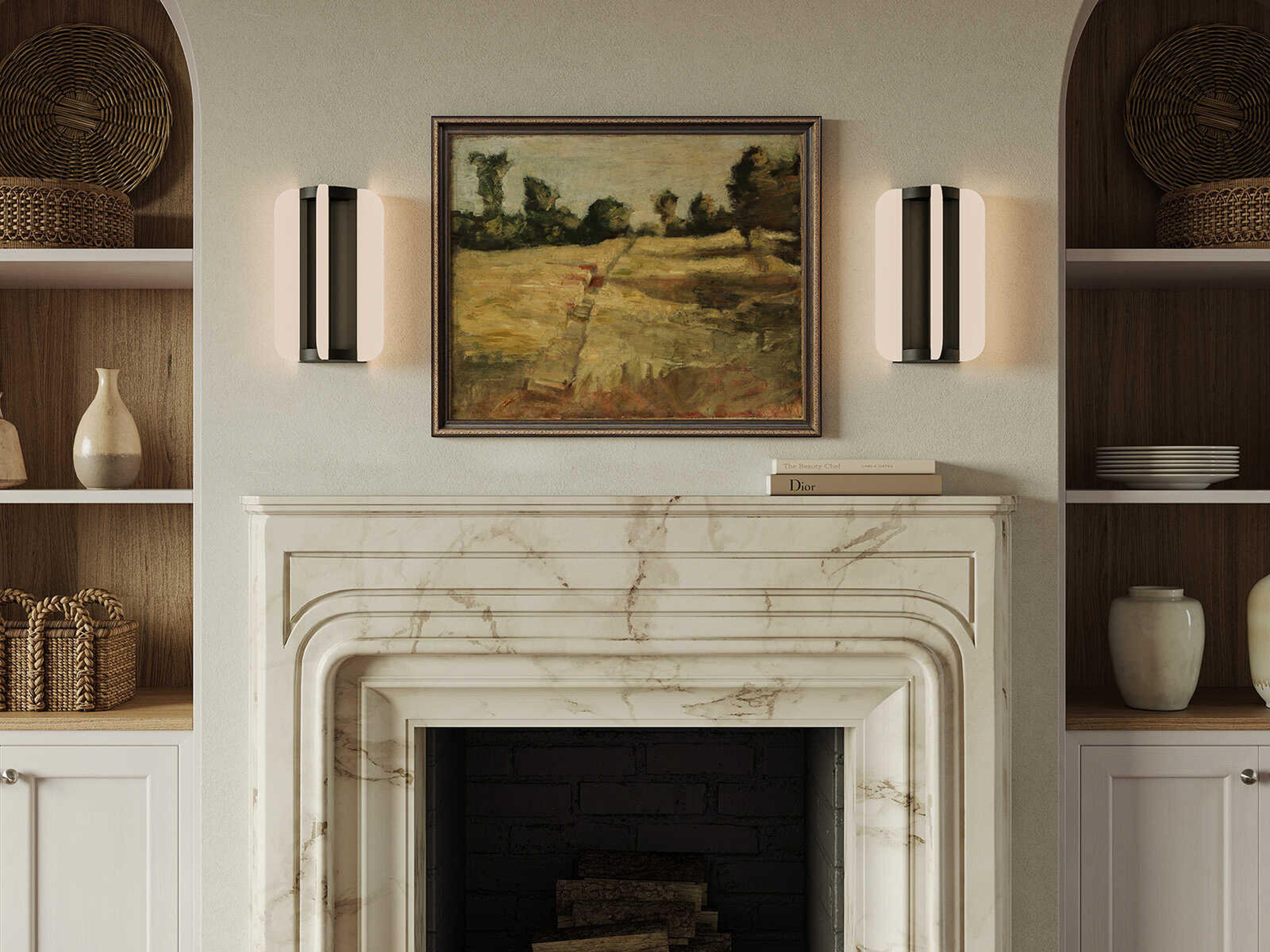 Alora Lighting Anders Urban Bronze Black Vanity Light