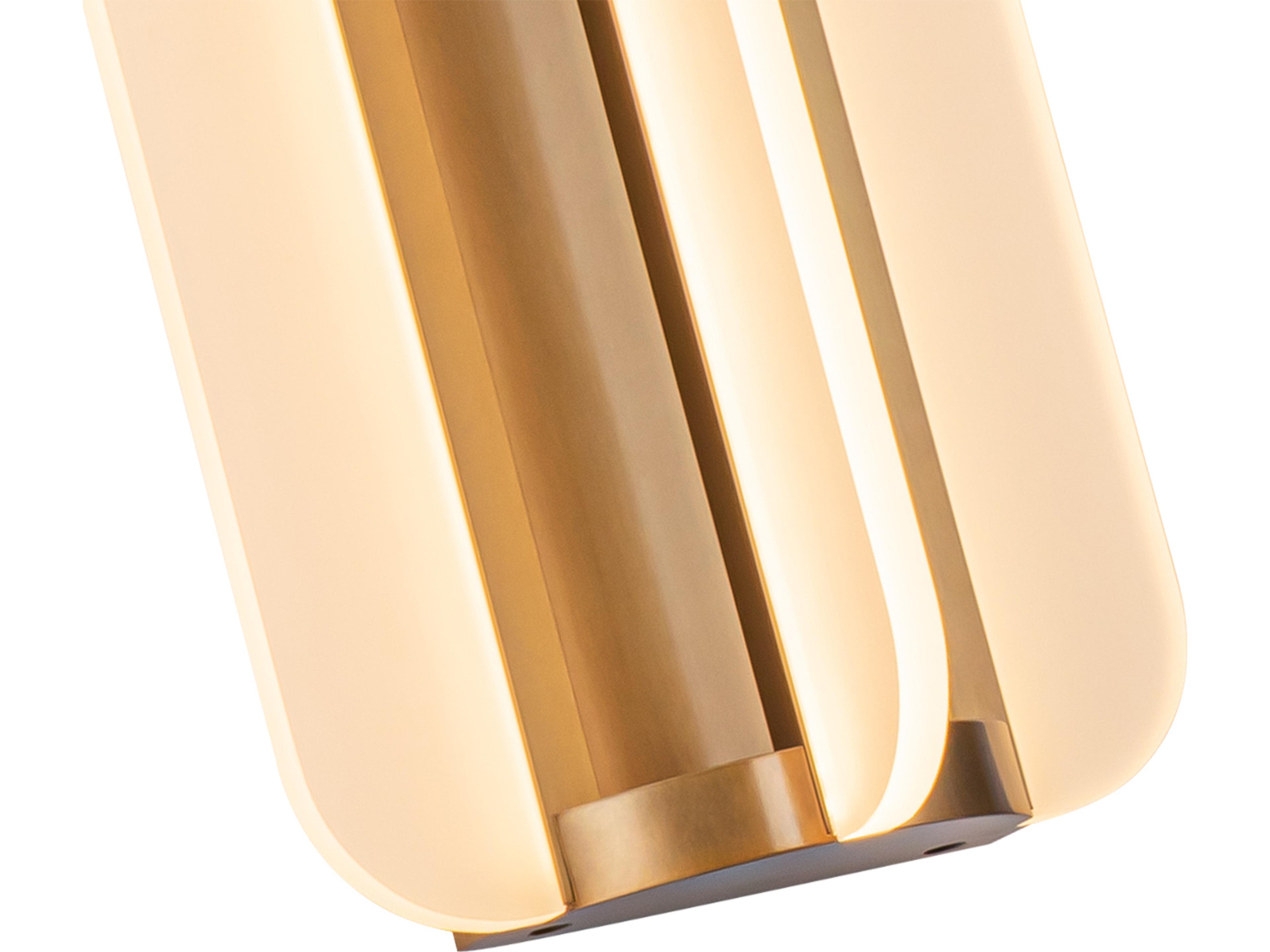 Alora Lighting Anders Vintage Brass Vanity Light