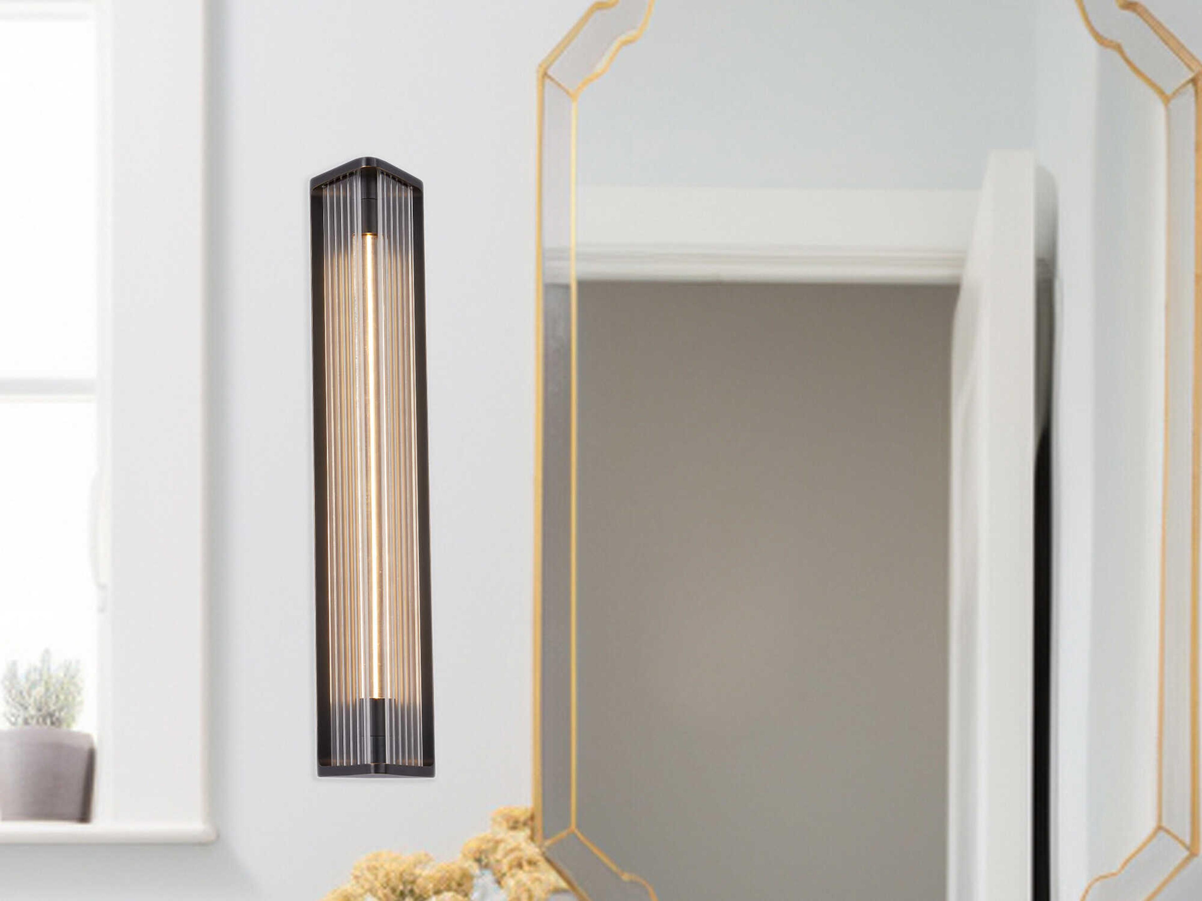 Alora Lighting Sabre Urban Bronze Wall Sconce