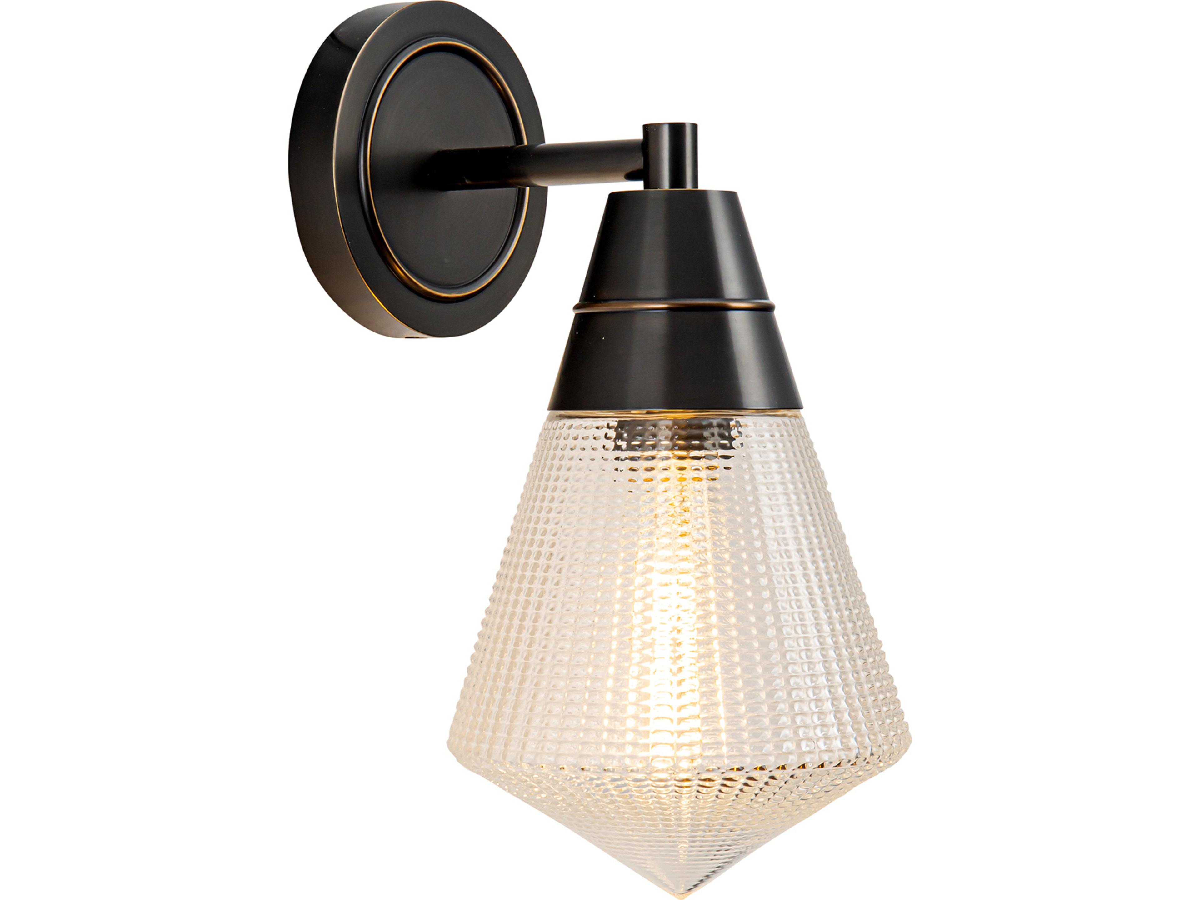 Alora Lighting Willard 1-Light Urban Bronze Wall Sconce