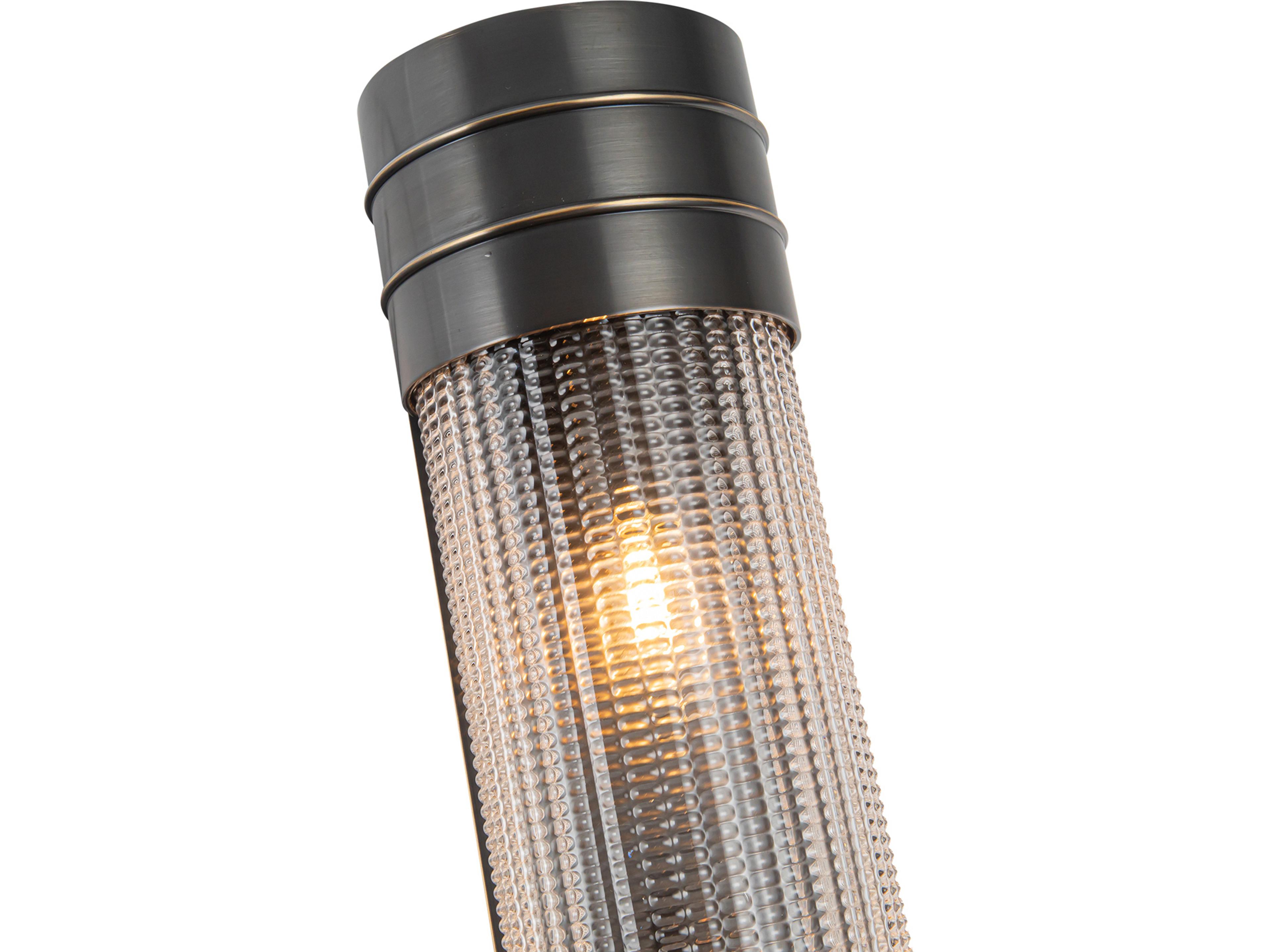 Alora Lighting Willard 3-Light Urban Bronze Black Wall Sconce