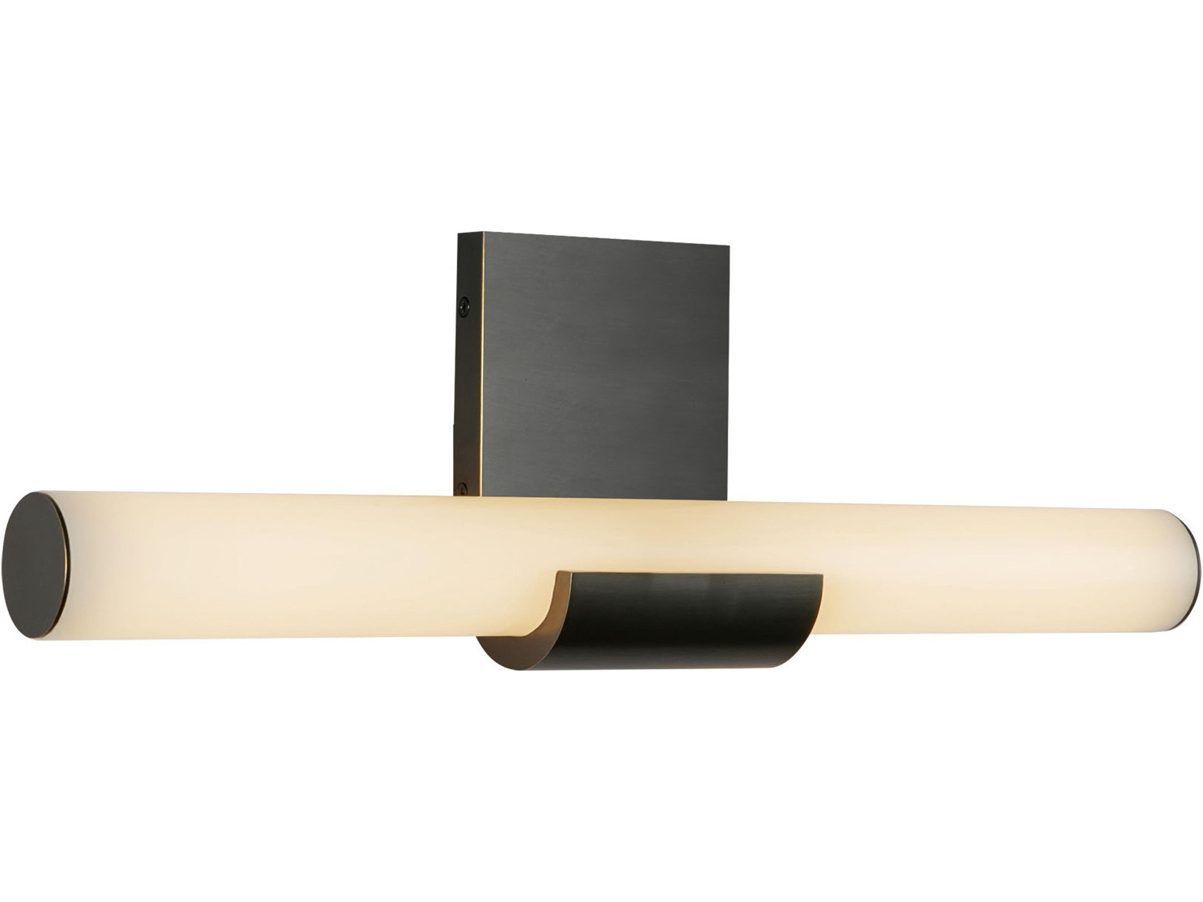 Alora Lighting Apollo Urban Bronze Black Vanity Light
