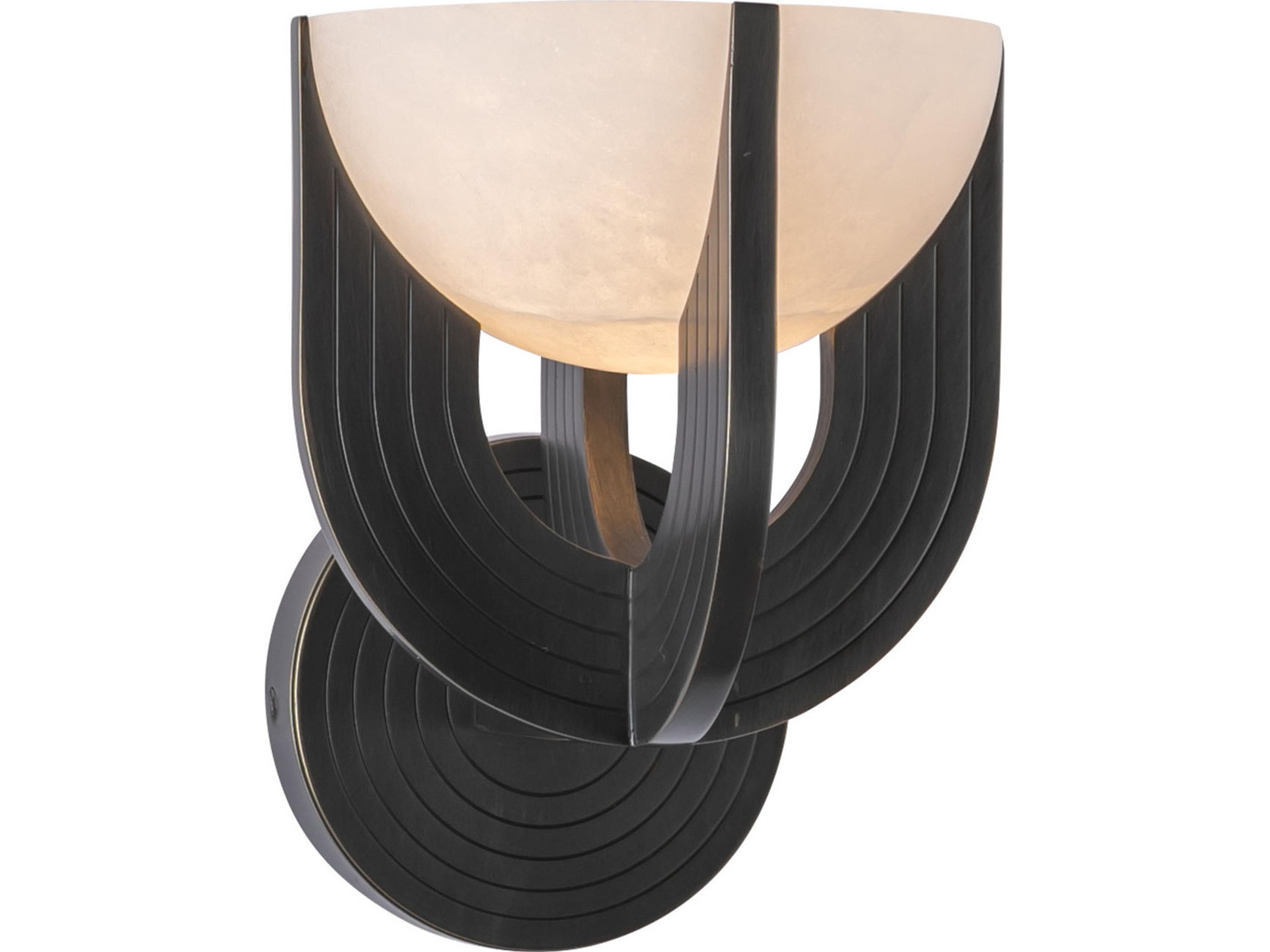 Alora Lighting Colette Urban Bronze Black Wall Sconce