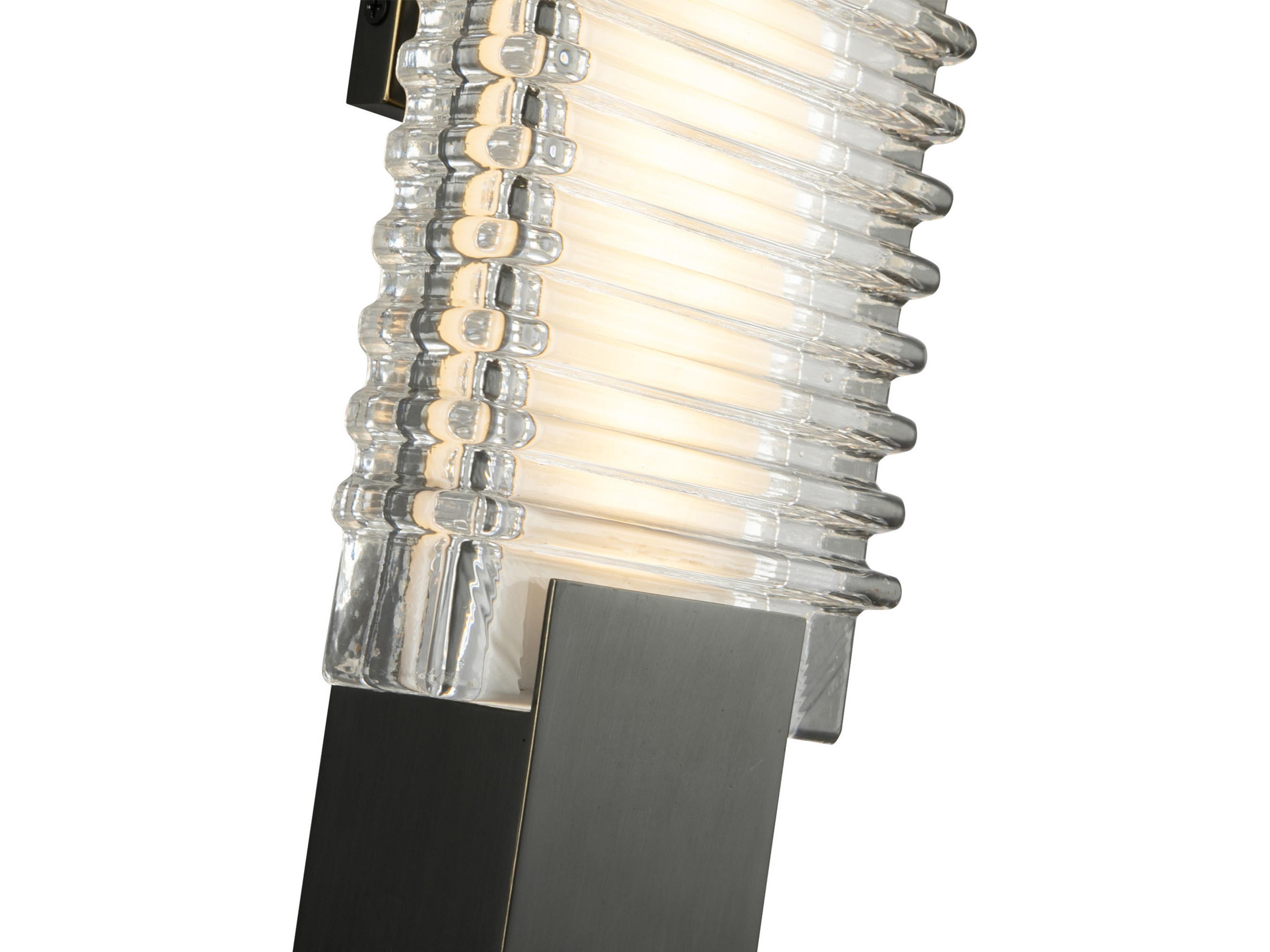 Alora Lighting Alai Urban Bronze Black Vanity Light