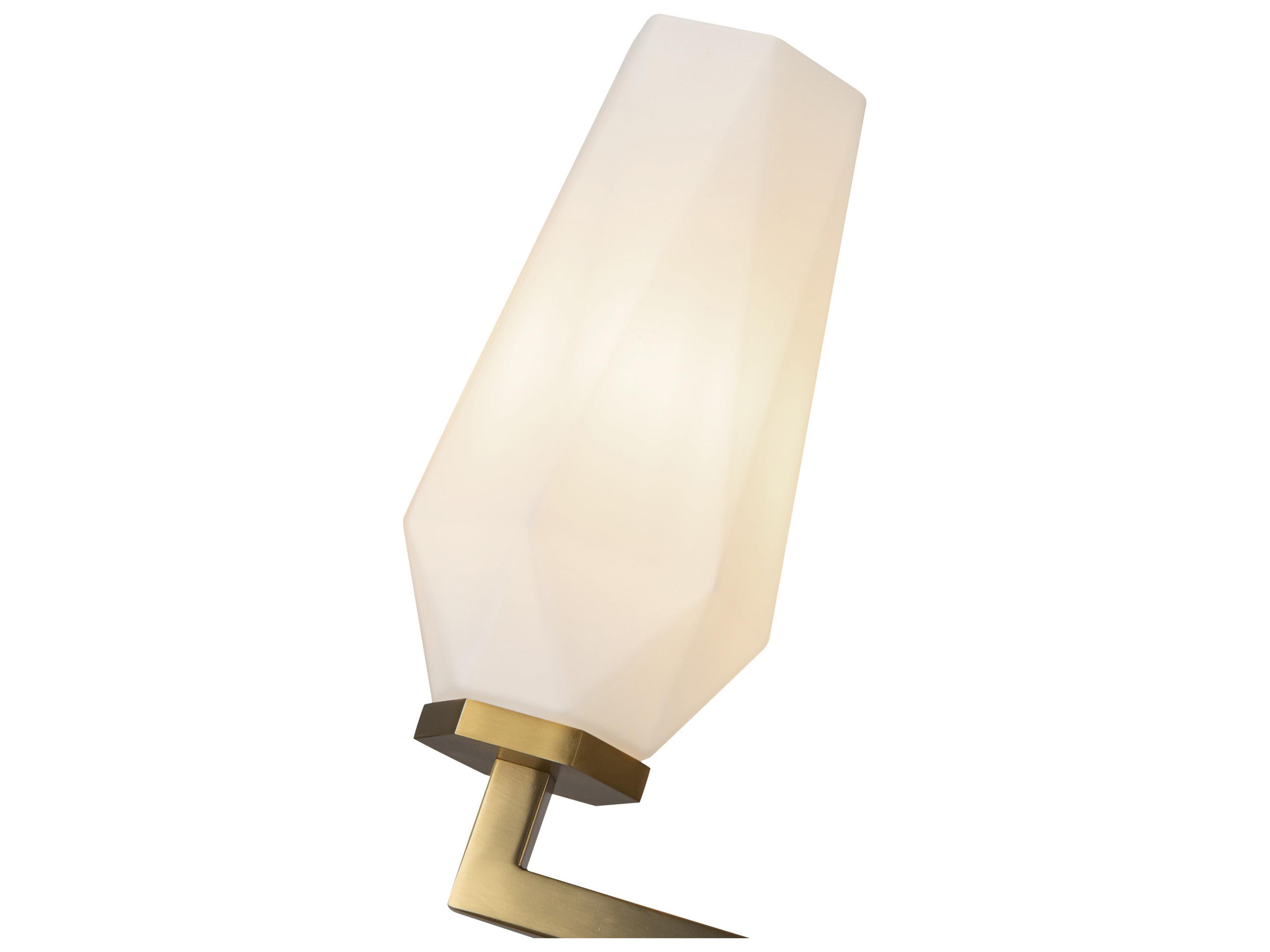 Alora Mood Krysta 6-Light Brushed Gold Geometric Chandelier