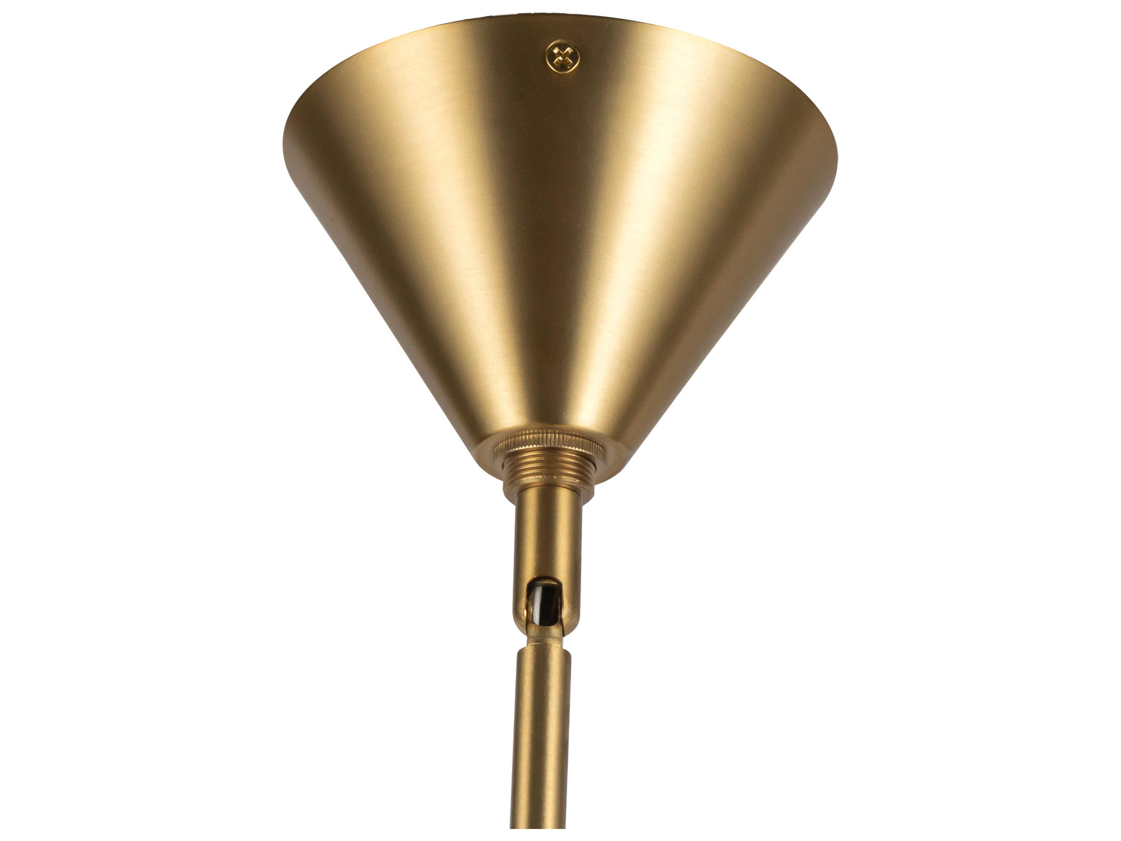 Alora Mood Bridgette 4-Light Brushed Gold Chandelier