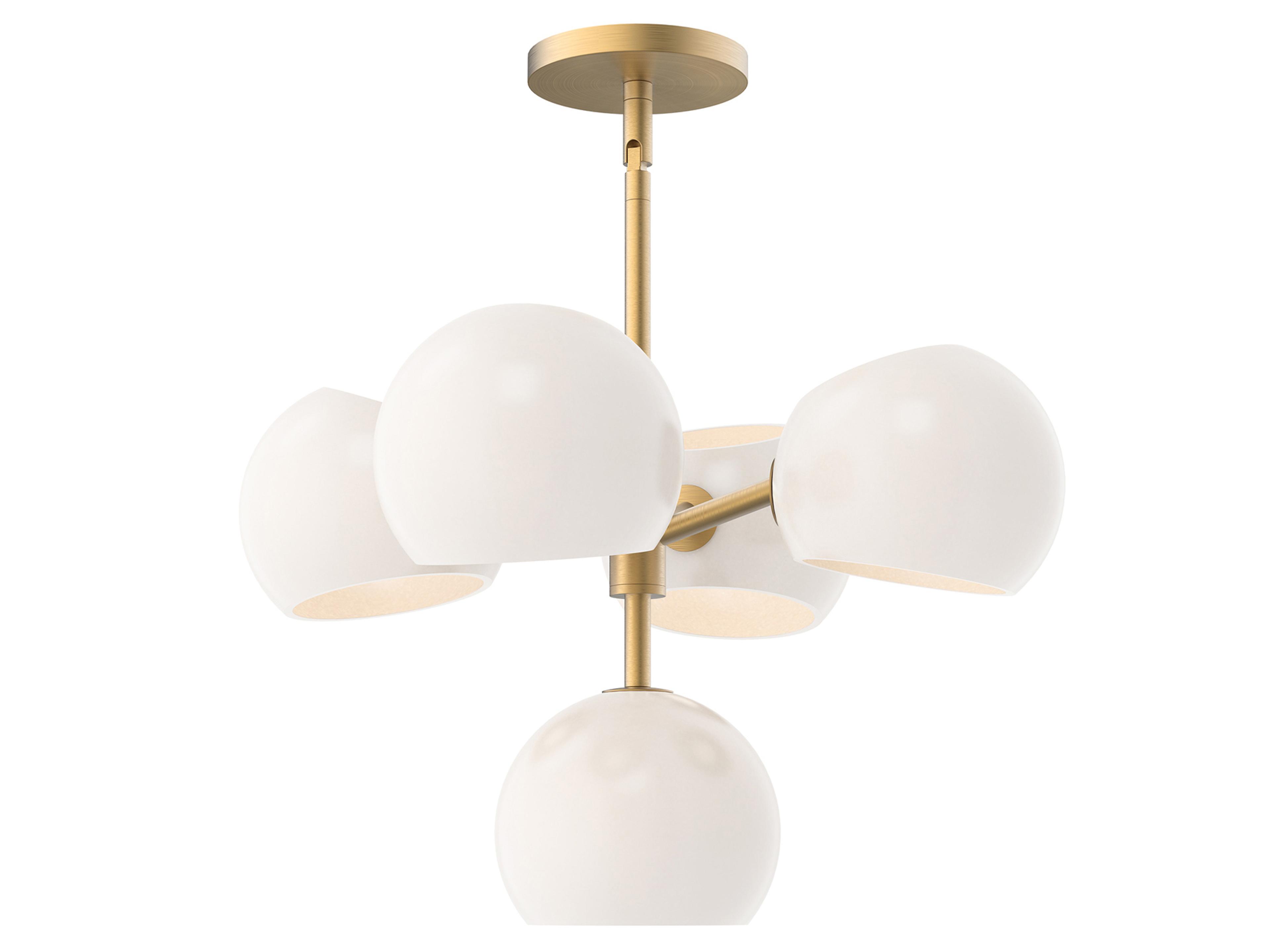 Willow Convertible Chandelier Modern 5-Light Fixture