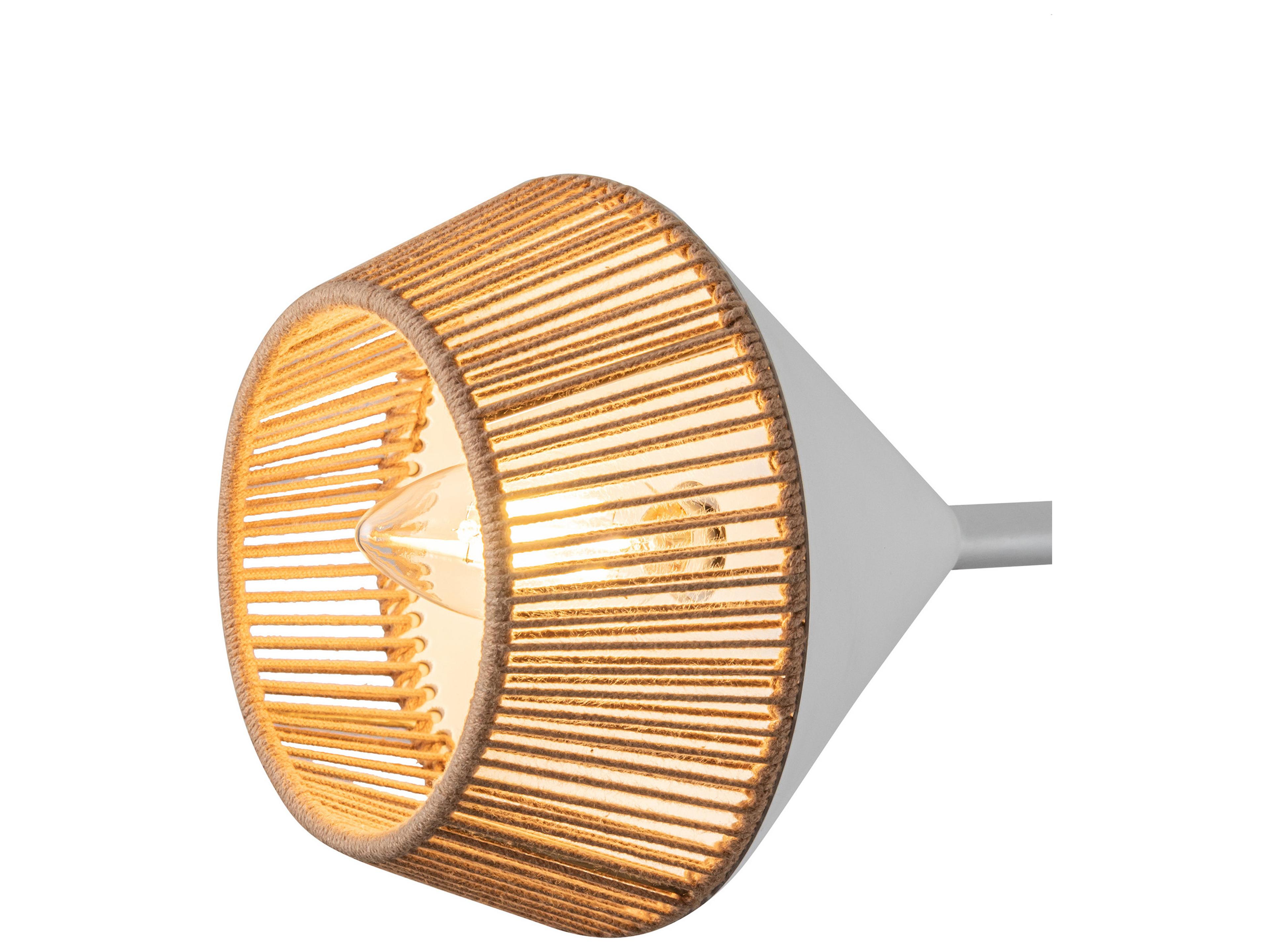 Alora Mood Daphne 6-Light White Geometric Linear Sputnik Chandelier