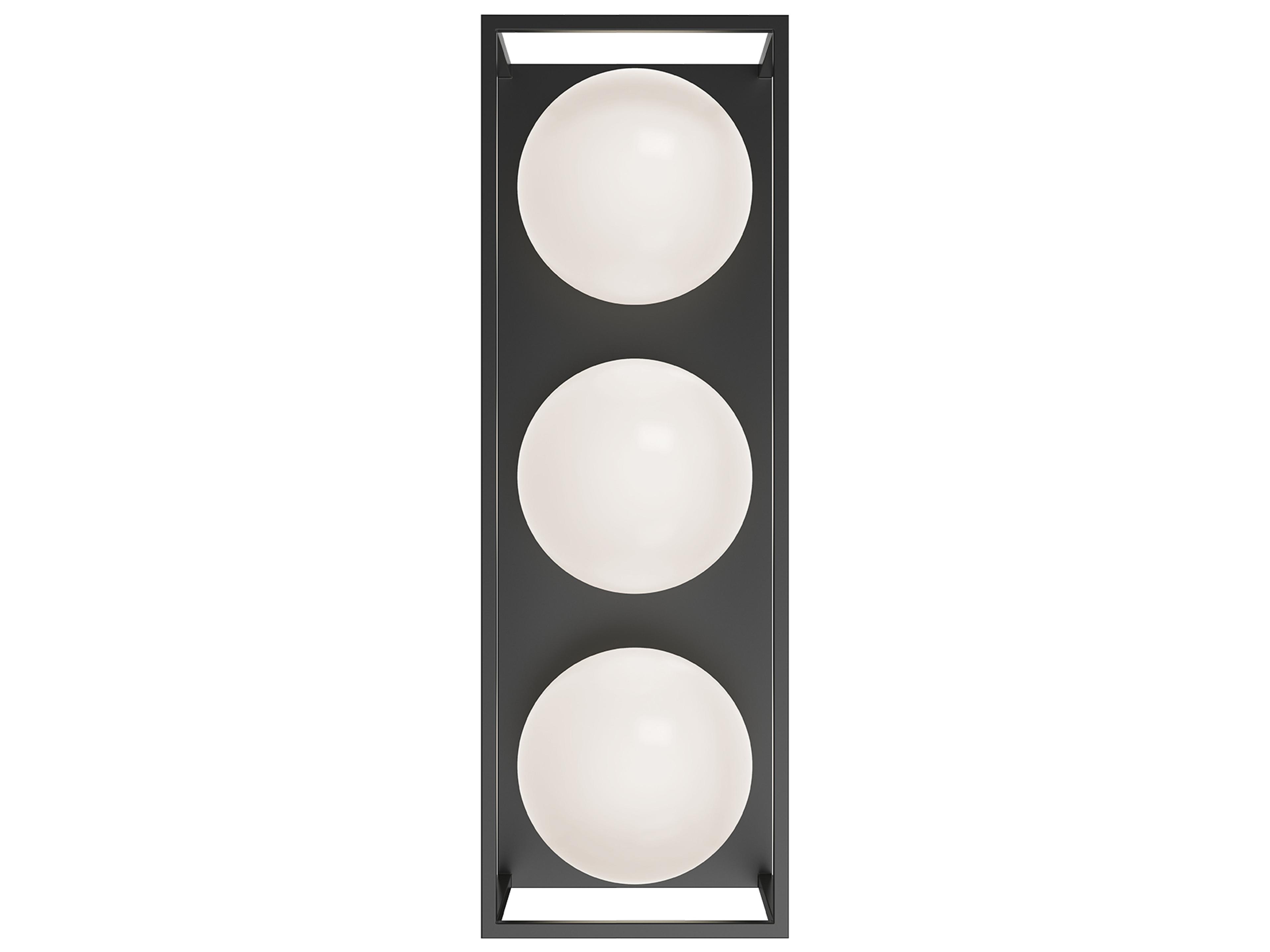 Amelia Outdoor Wall Sconce 19-Inch Black