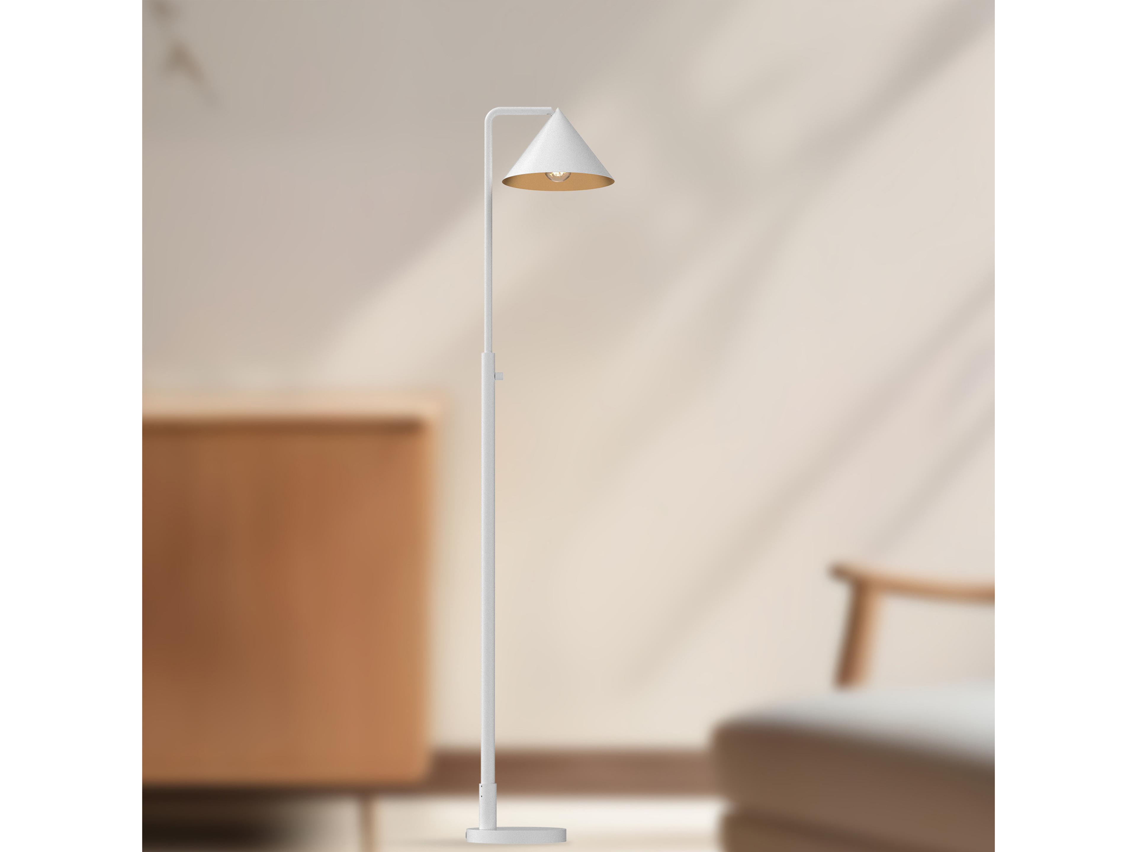 Alora Mood Remy White Floor Lamp