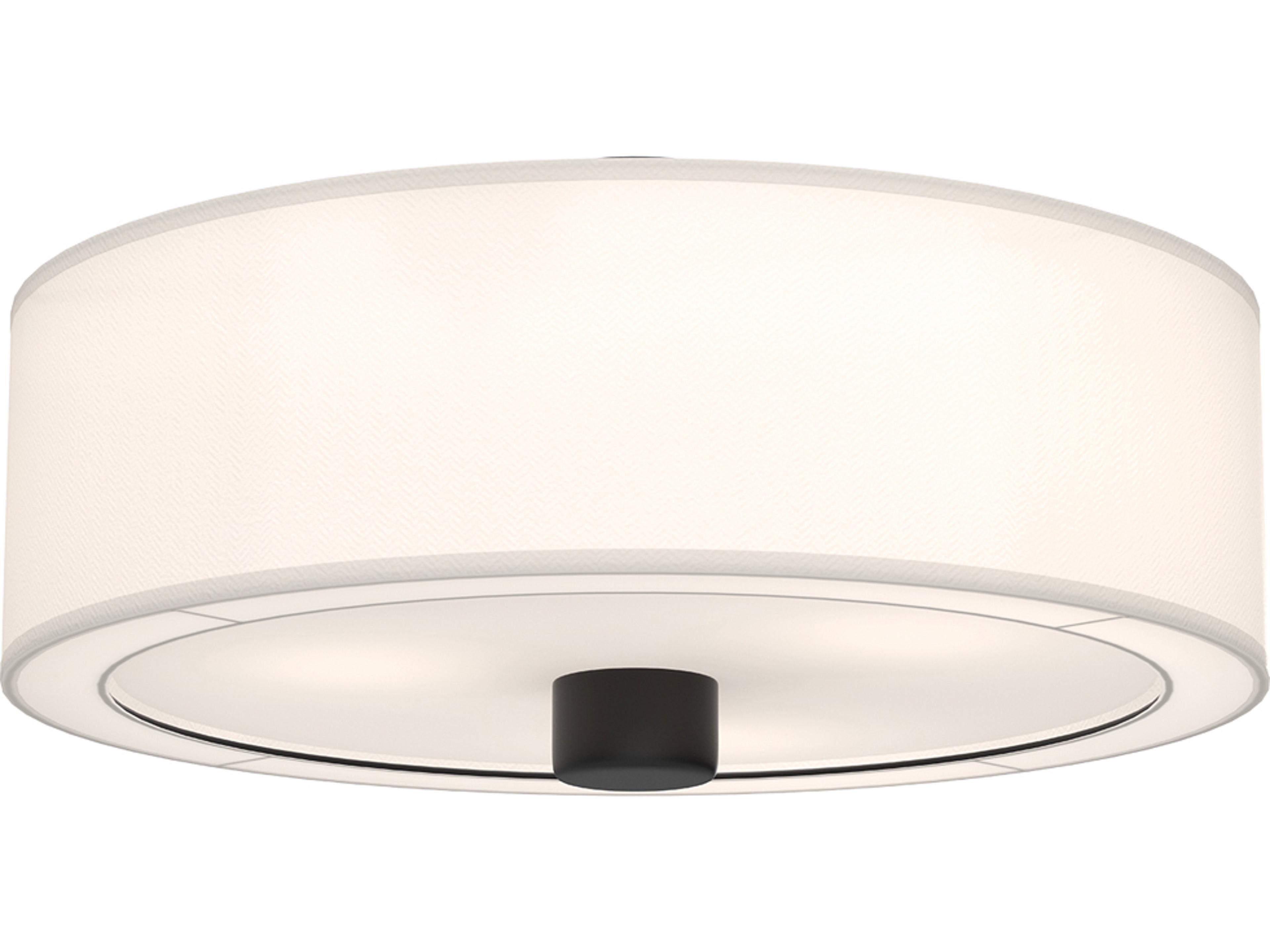 Theo Flush Mount Ceiling Light Modern Drum
