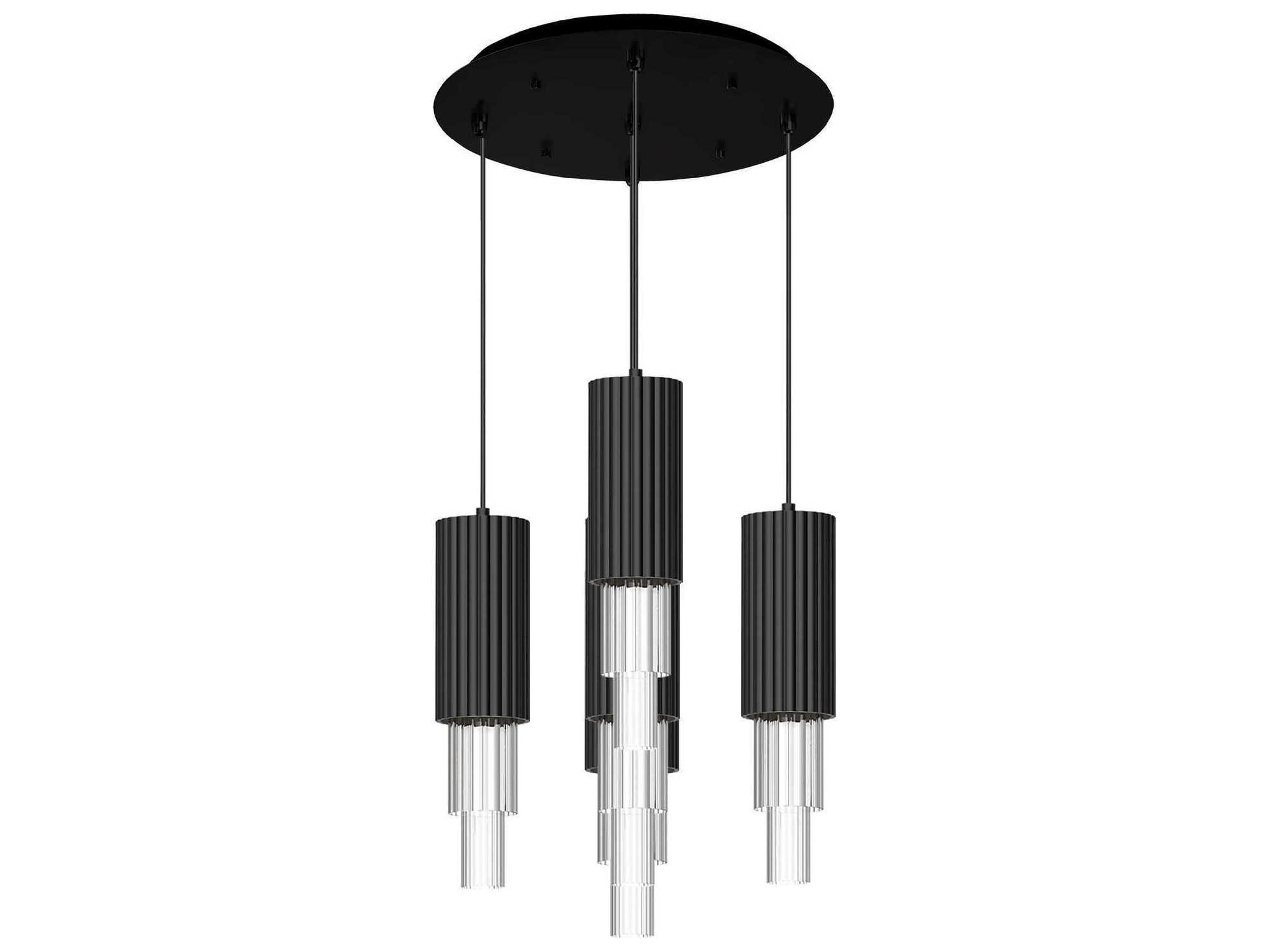 Bordeaux LED Multi Pendant Light Modern Cluster Fixture