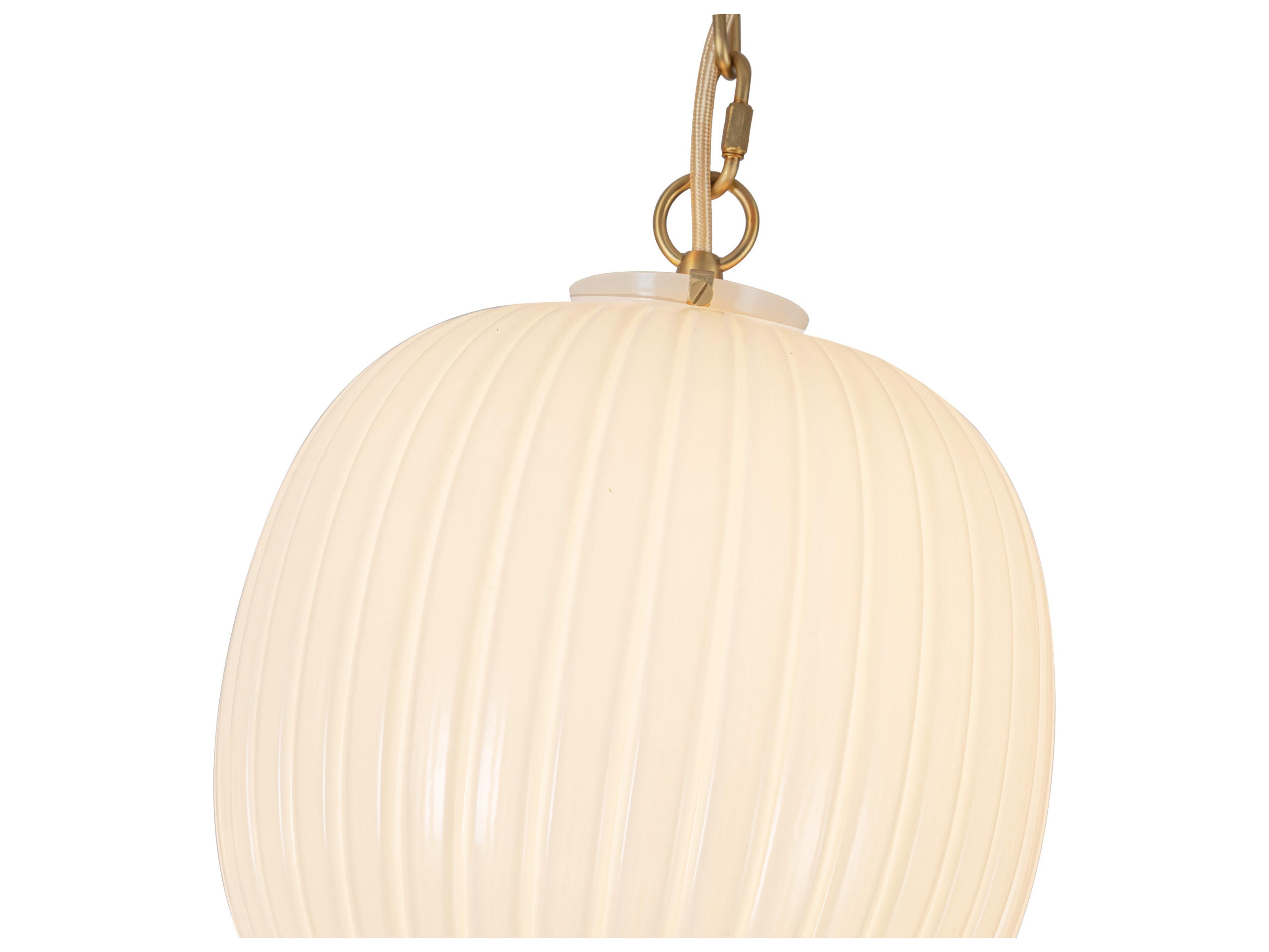 Alora Mood Cherise 3-Light Brushed Gold Mini Pendant