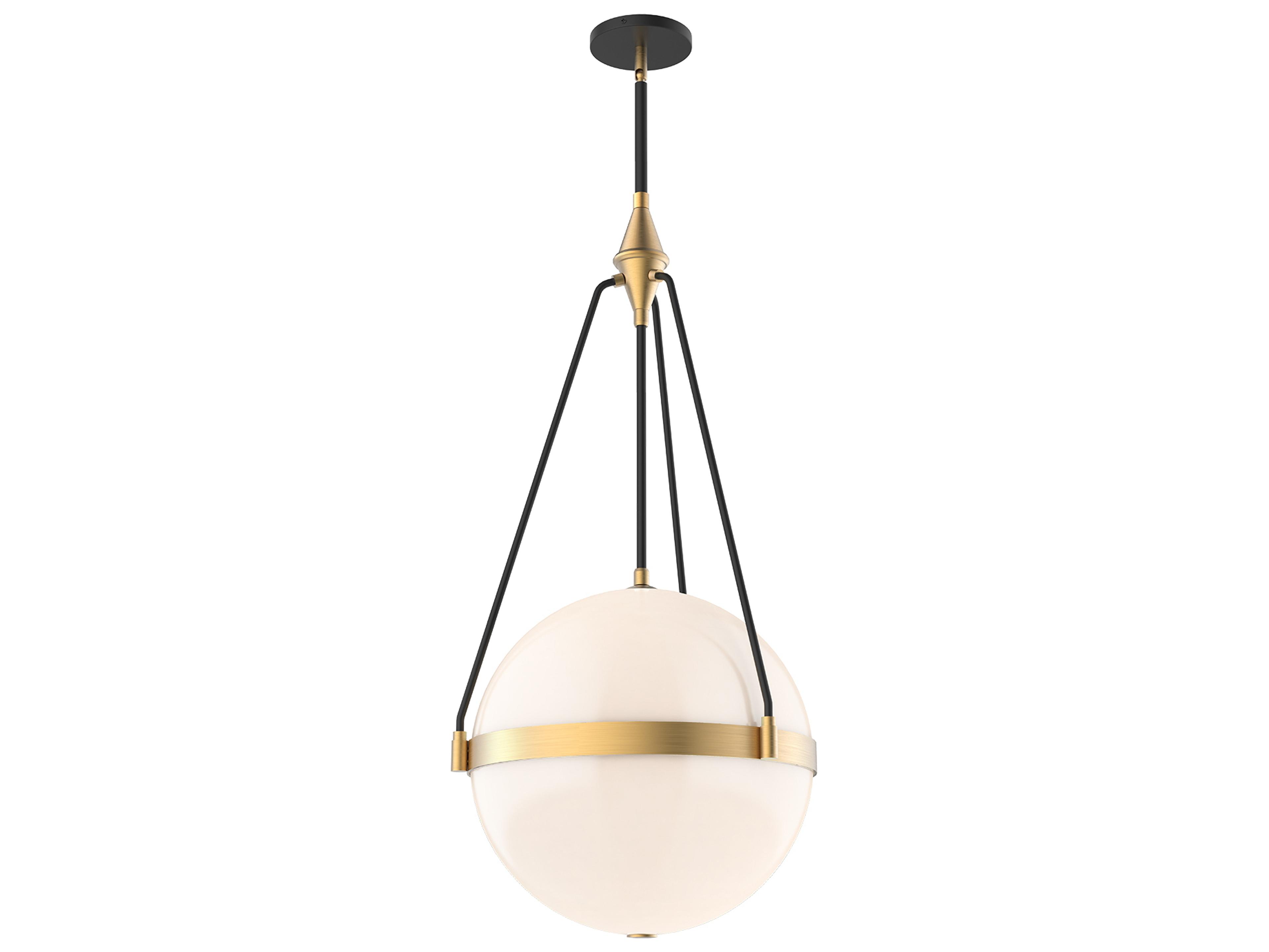 Harmony Pendant Light Brushed Gold Contemporary
