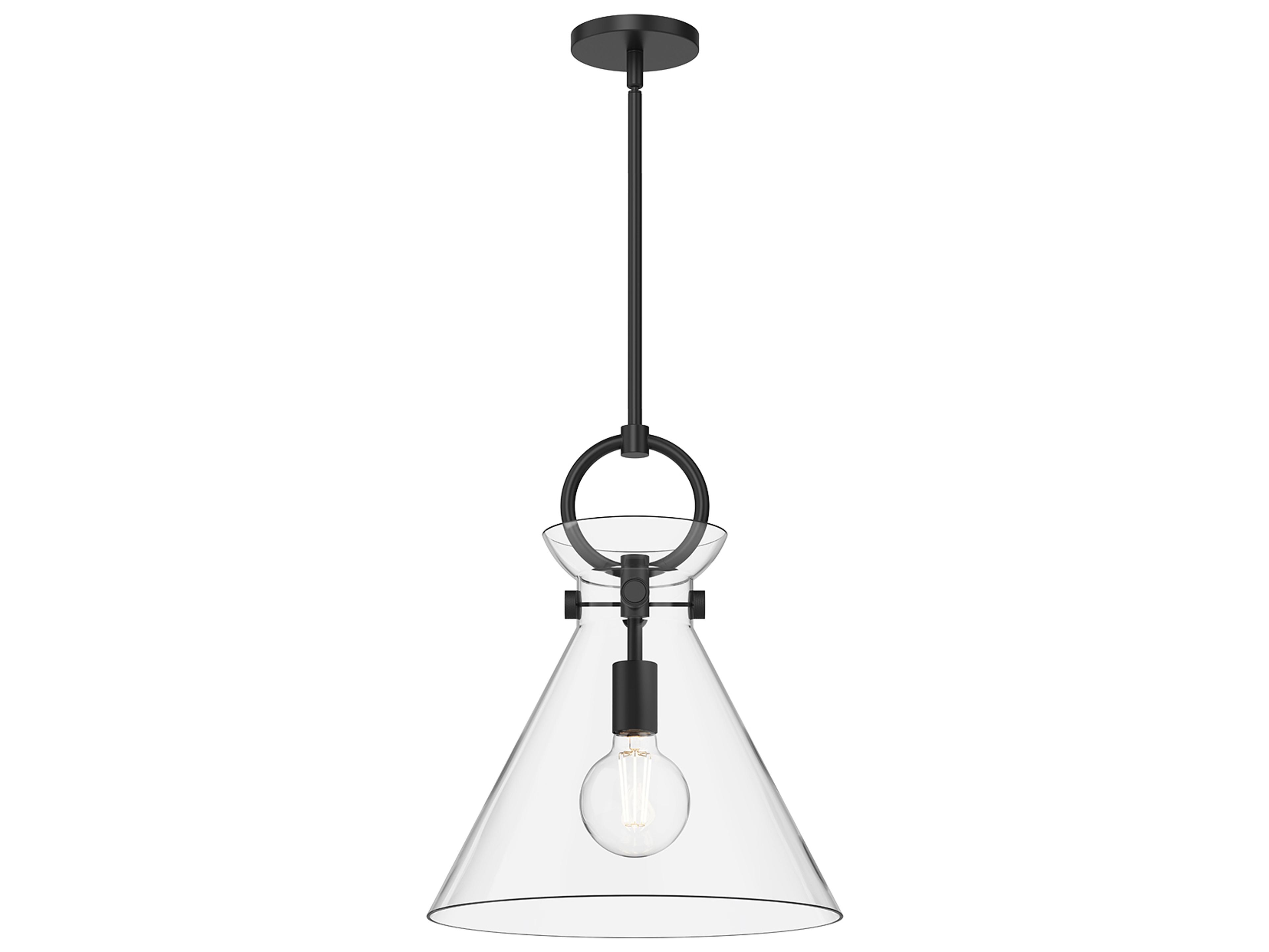Emerson Pendant Light in Matte Black