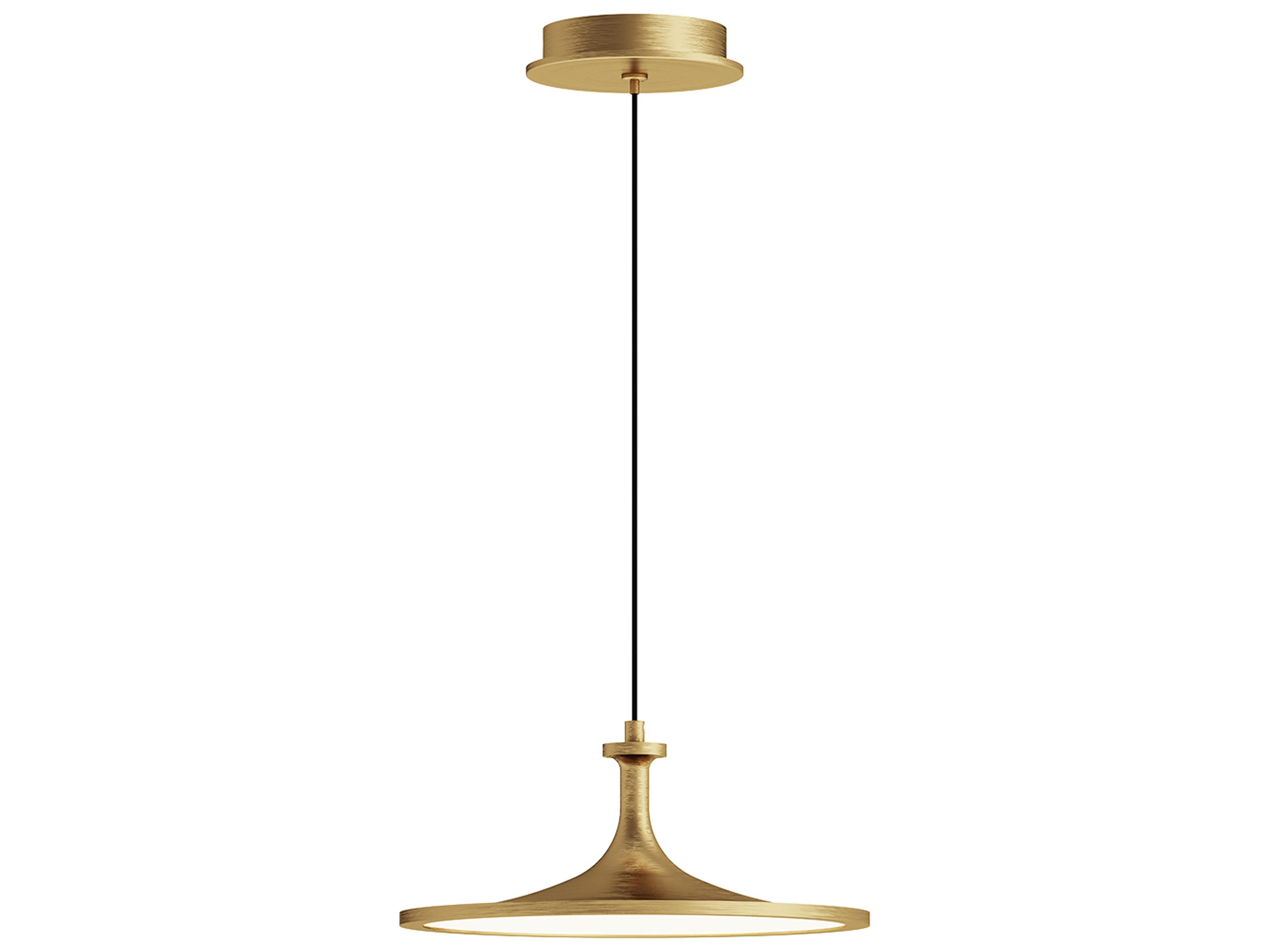 Issa Pendant Light Modern Brushed Gold