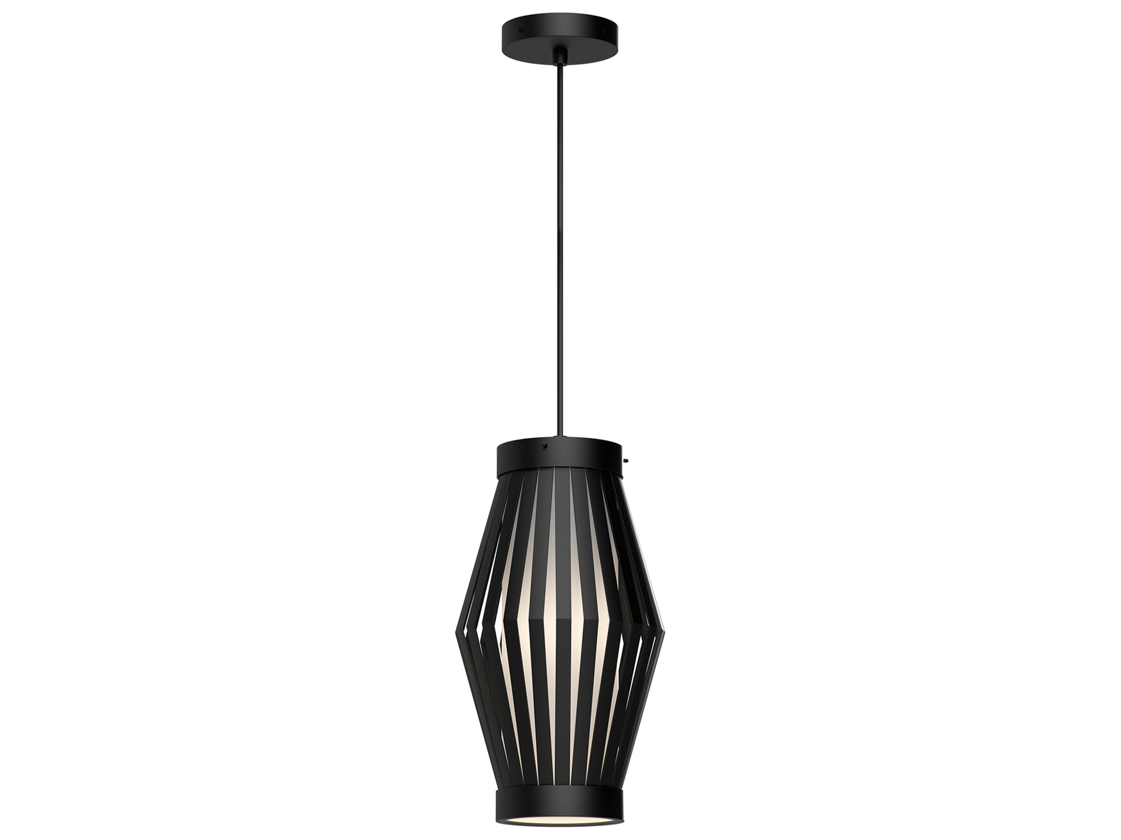 Hana Pendant Light Matte Black Modern Mini