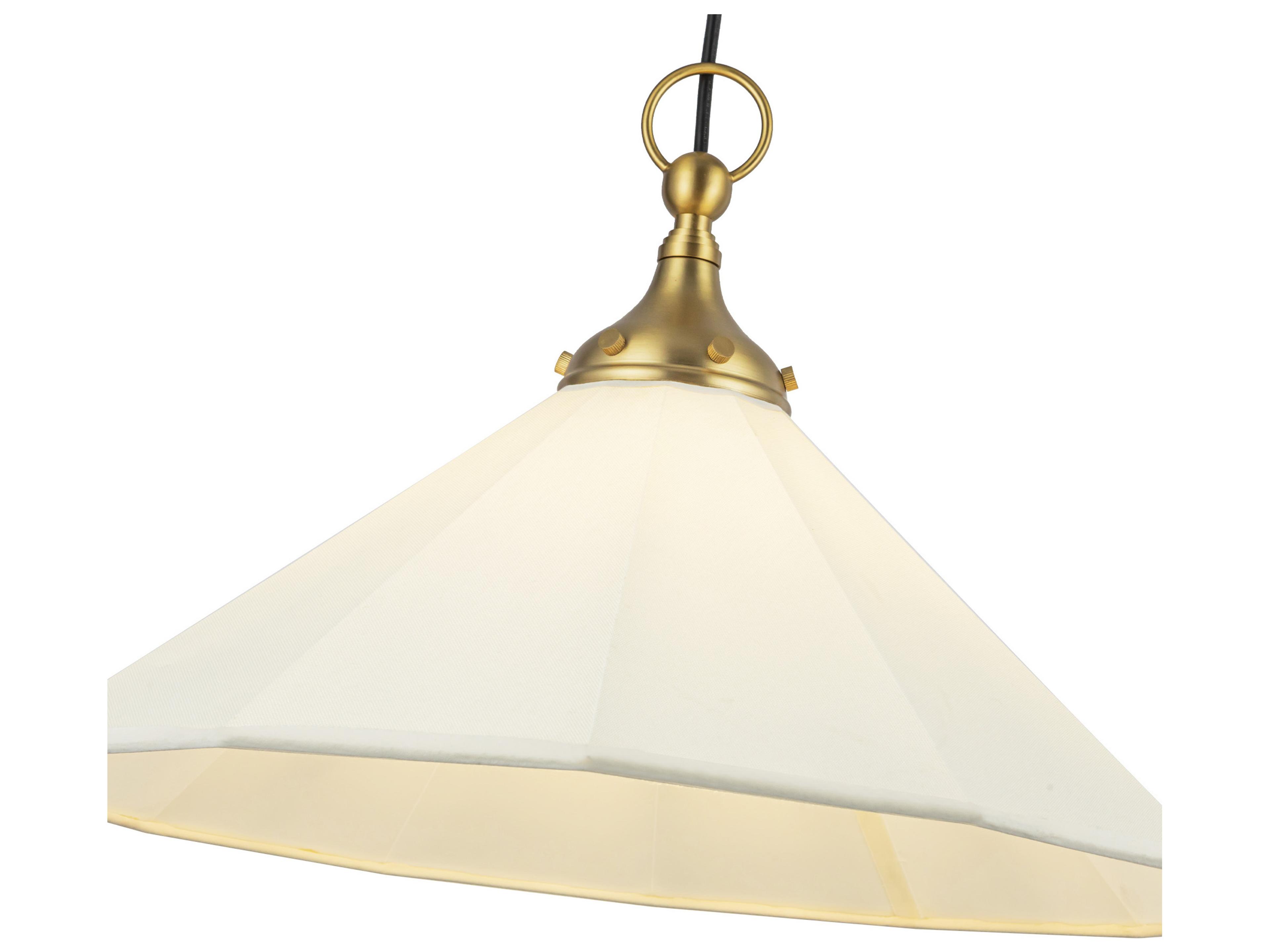 Alora Mood Ellen 1-Light Brushed Gold Pendant