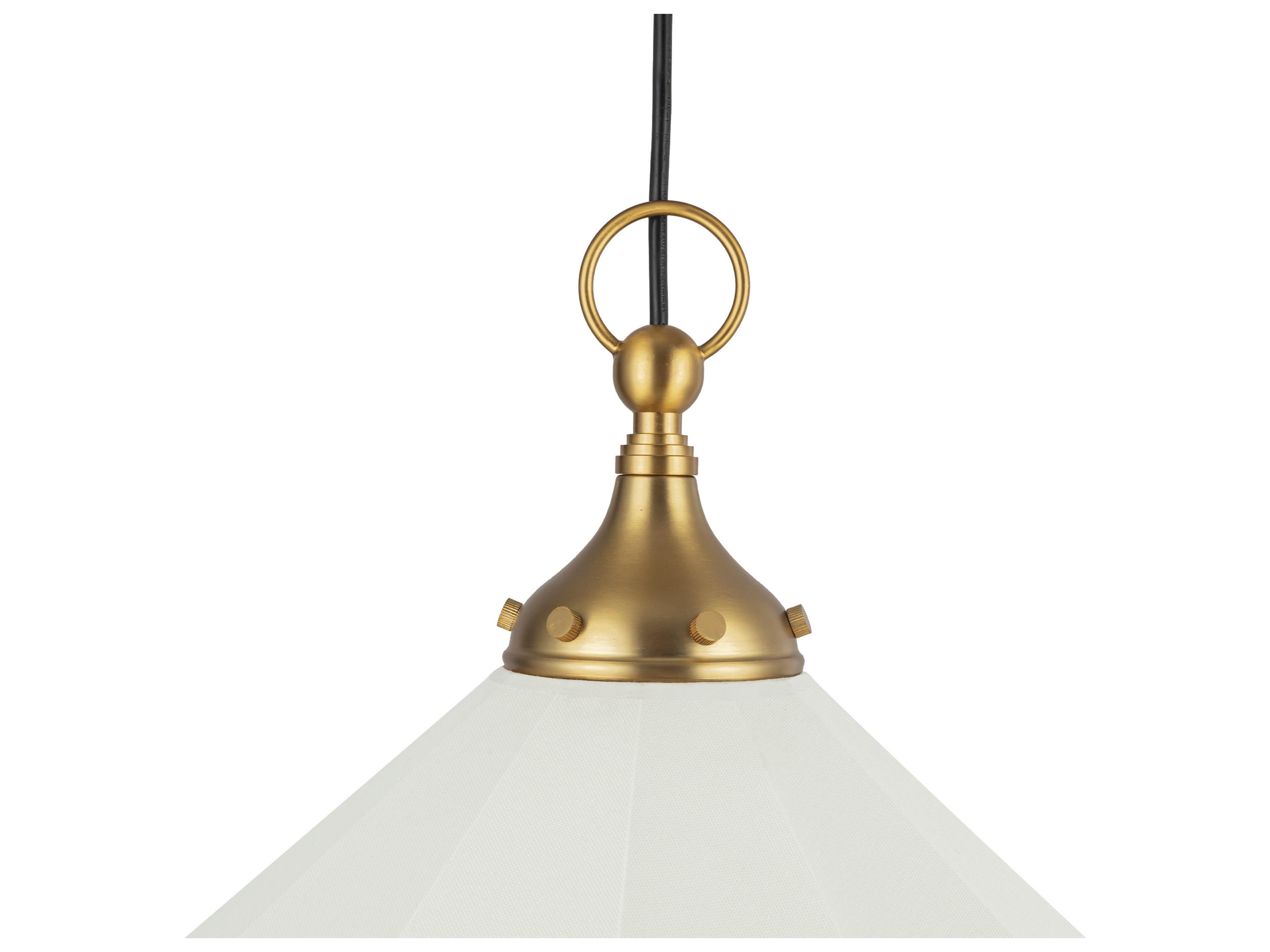 Alora Mood Ellen 1-Light Brushed Gold Pendant