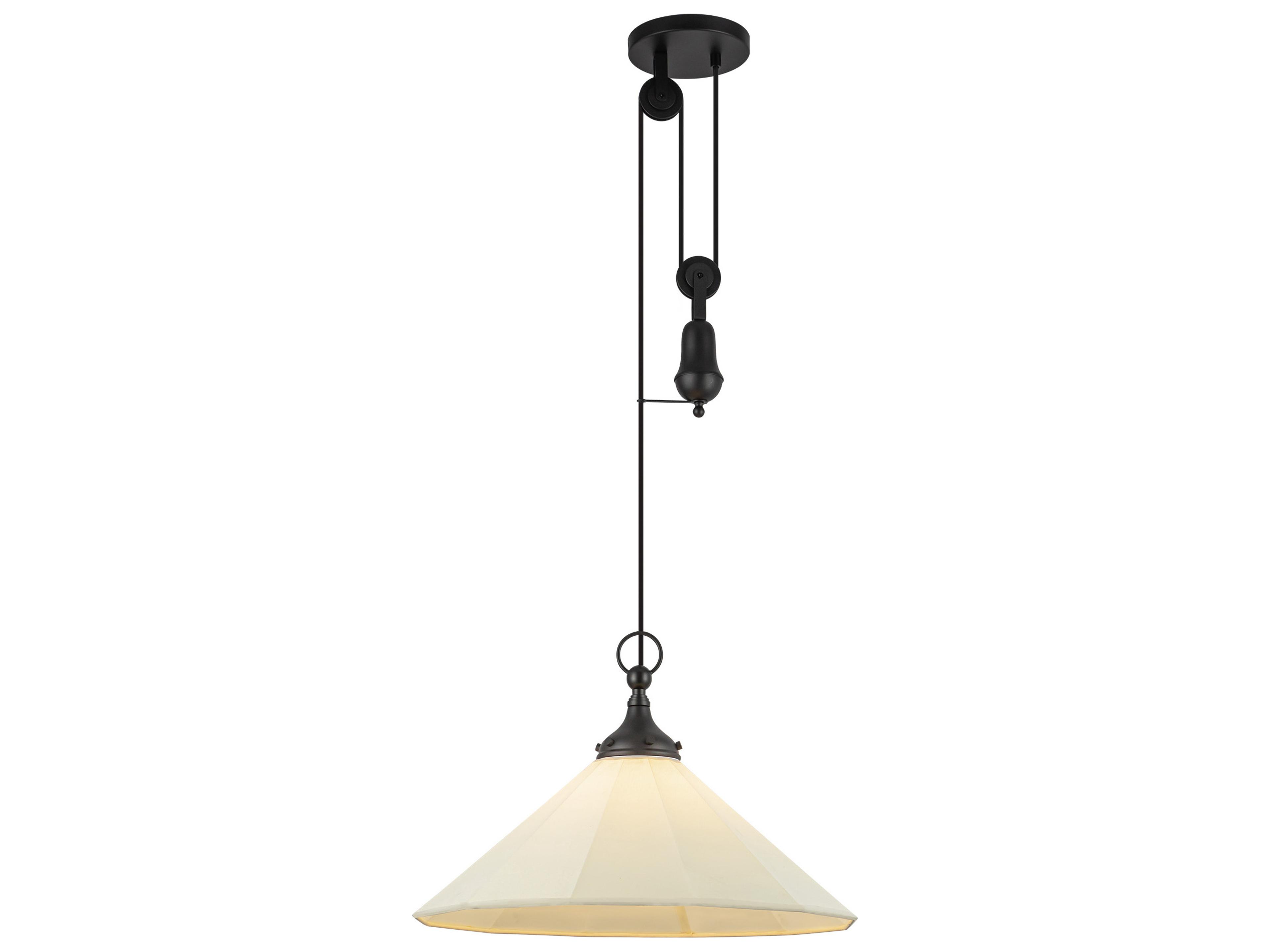 Alora Mood Ellen 1-Light Matte Black Pendant