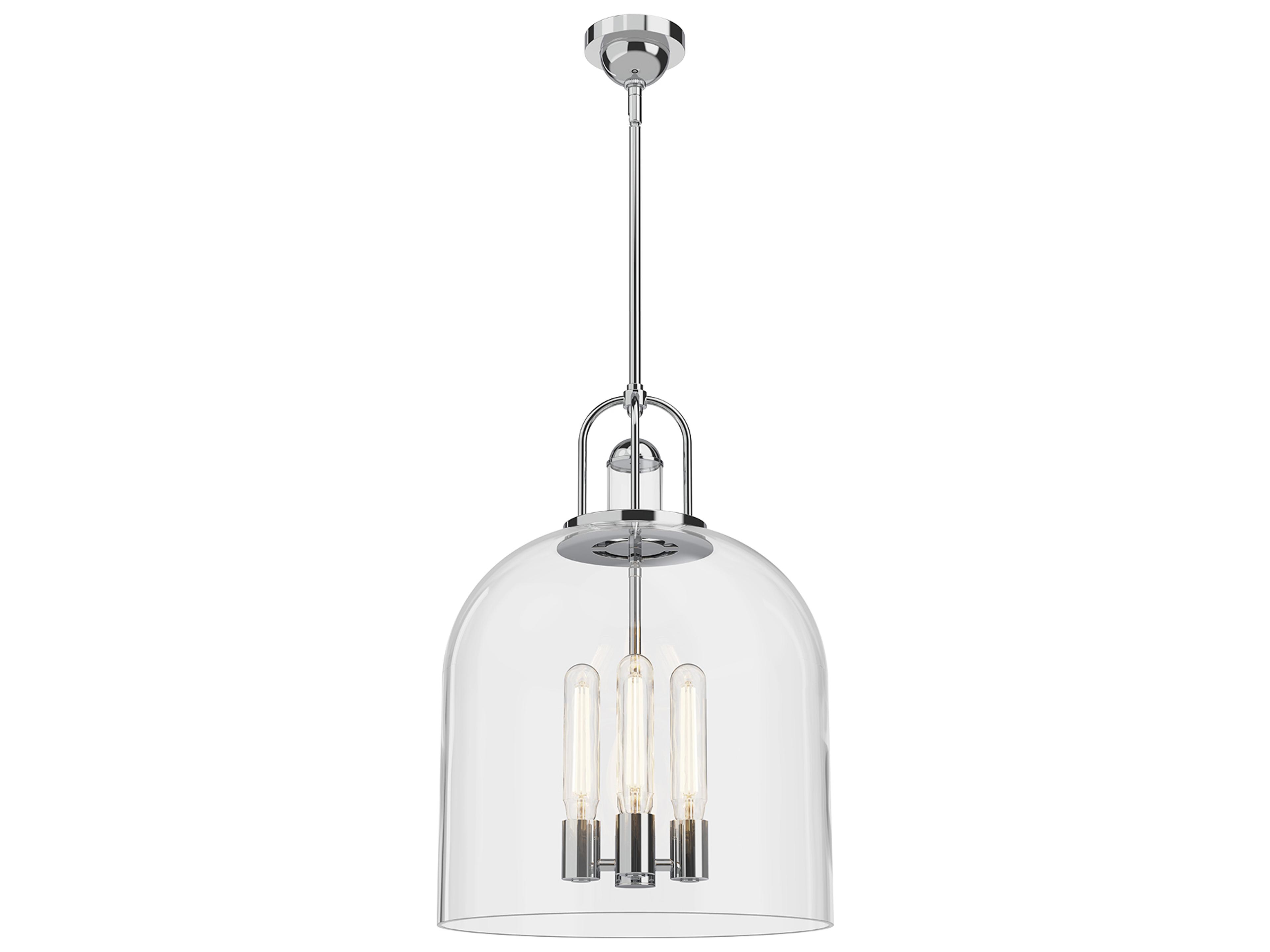Lancaster 4-Light Pendant in Polished Chrome