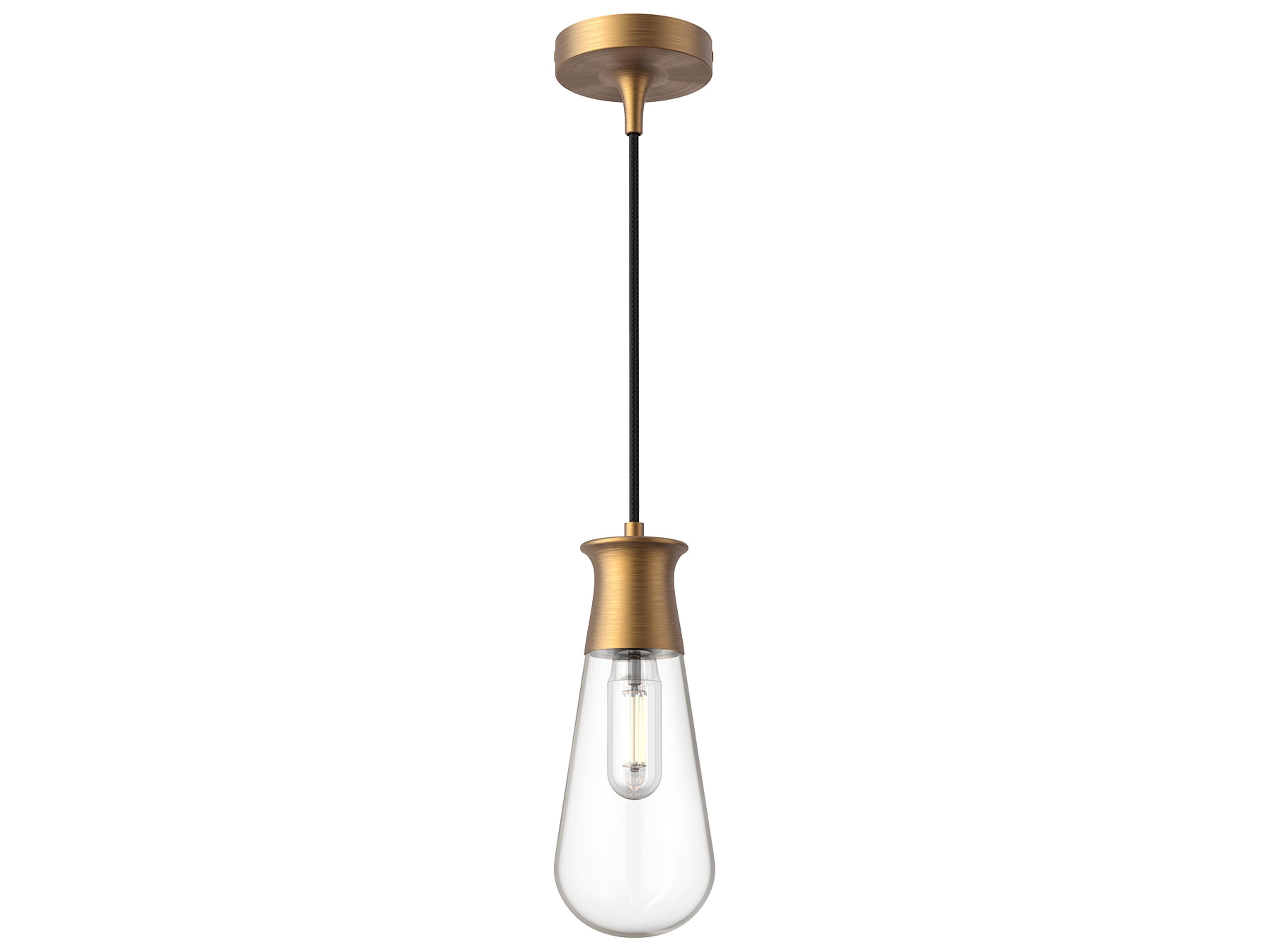 Marcel Mini Pendant Light in Aged Gold