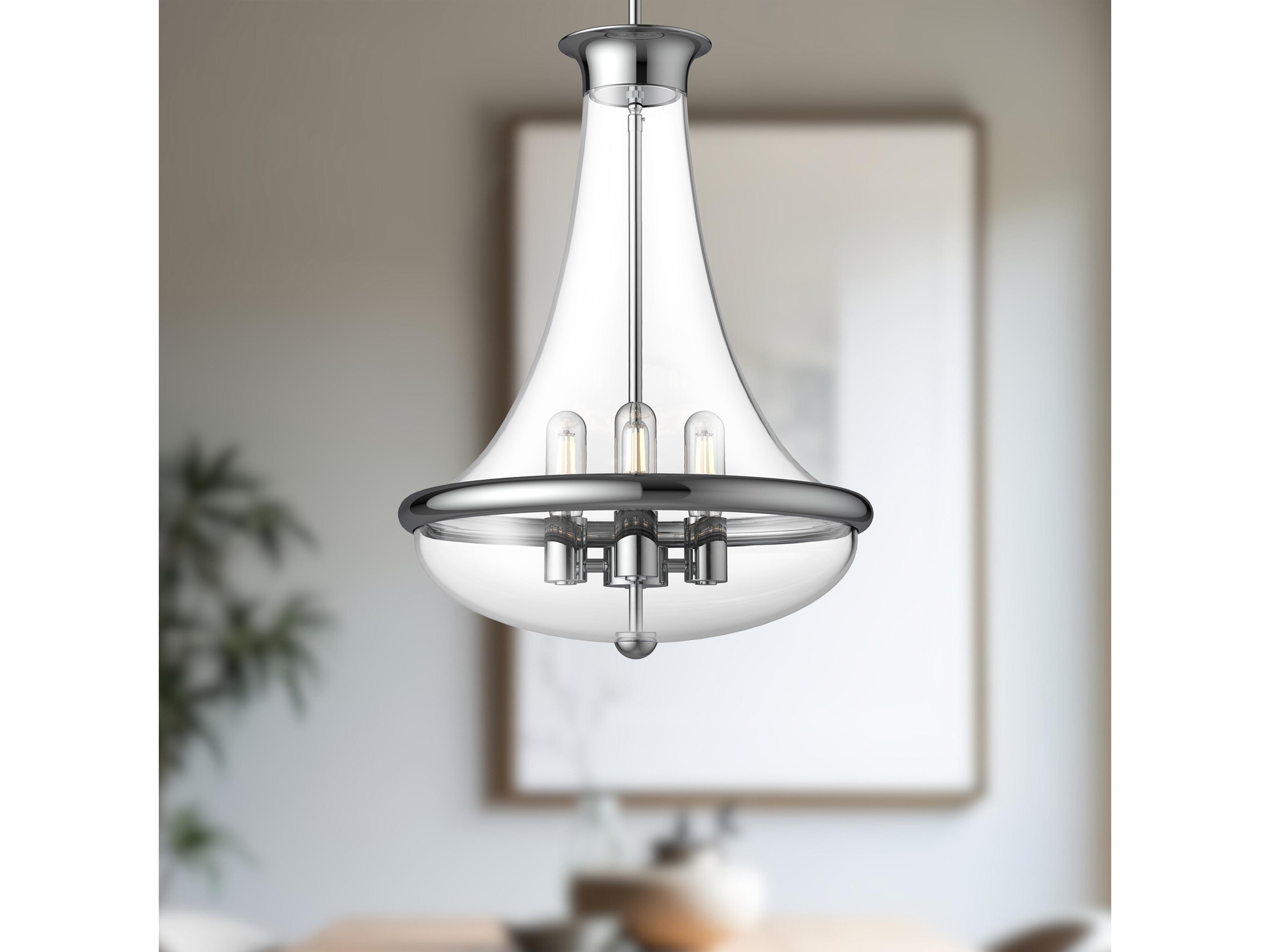 Alora Mood Marcel 4-Light Chrome Pendant