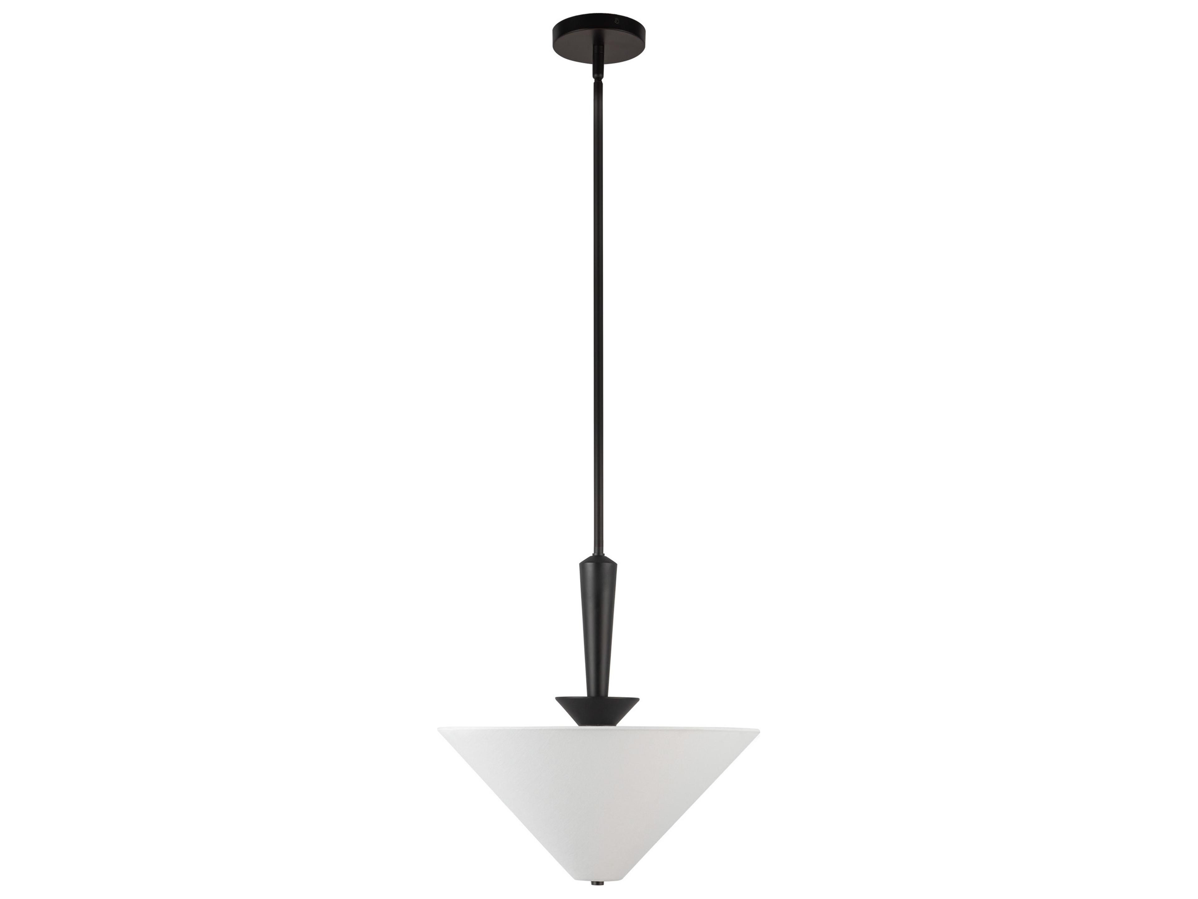 Alora Mood Bridgette 1-Light Matte Black Pendant