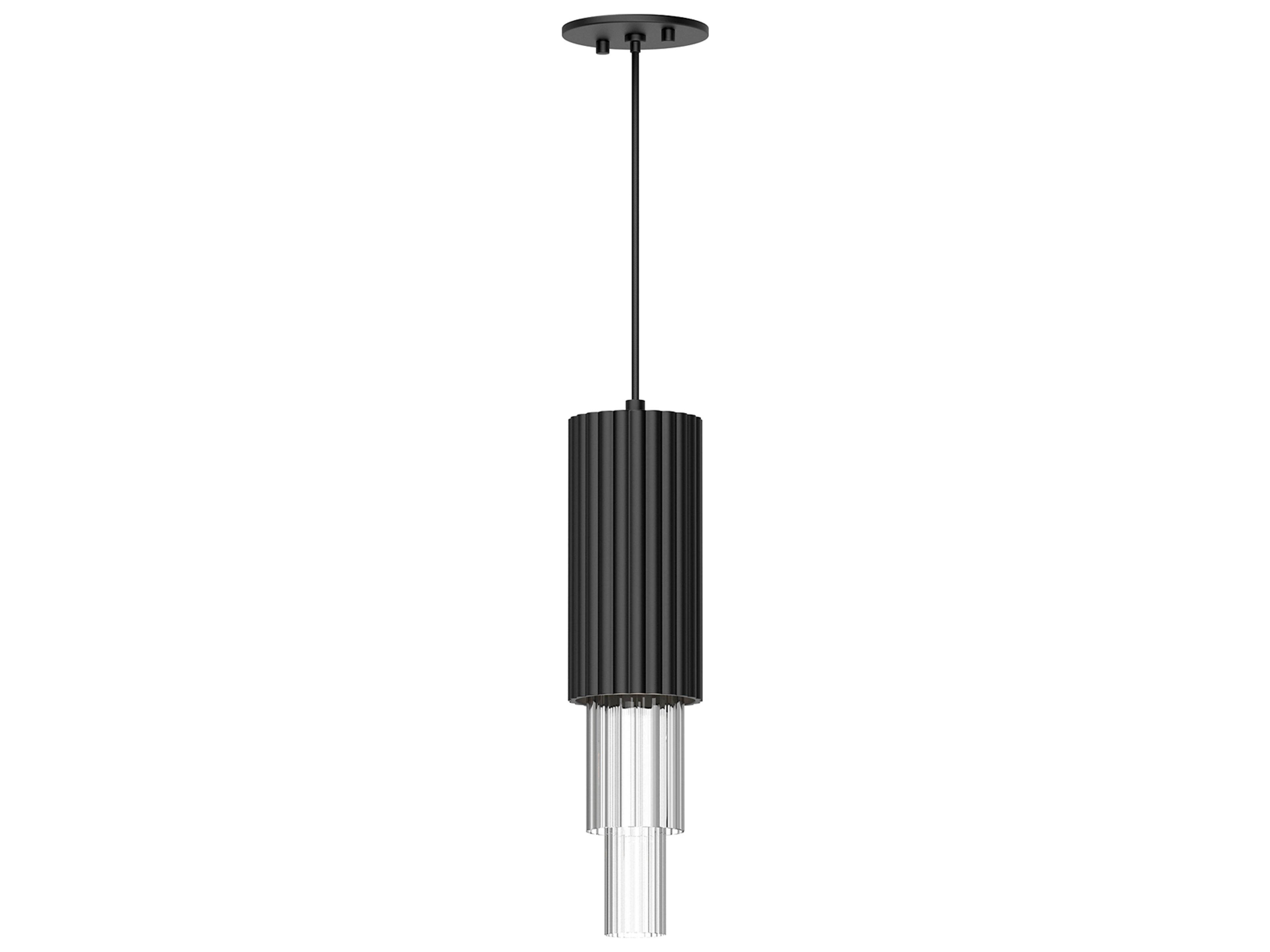 Bordeaux LED Mini Pendant Light in Matte Black