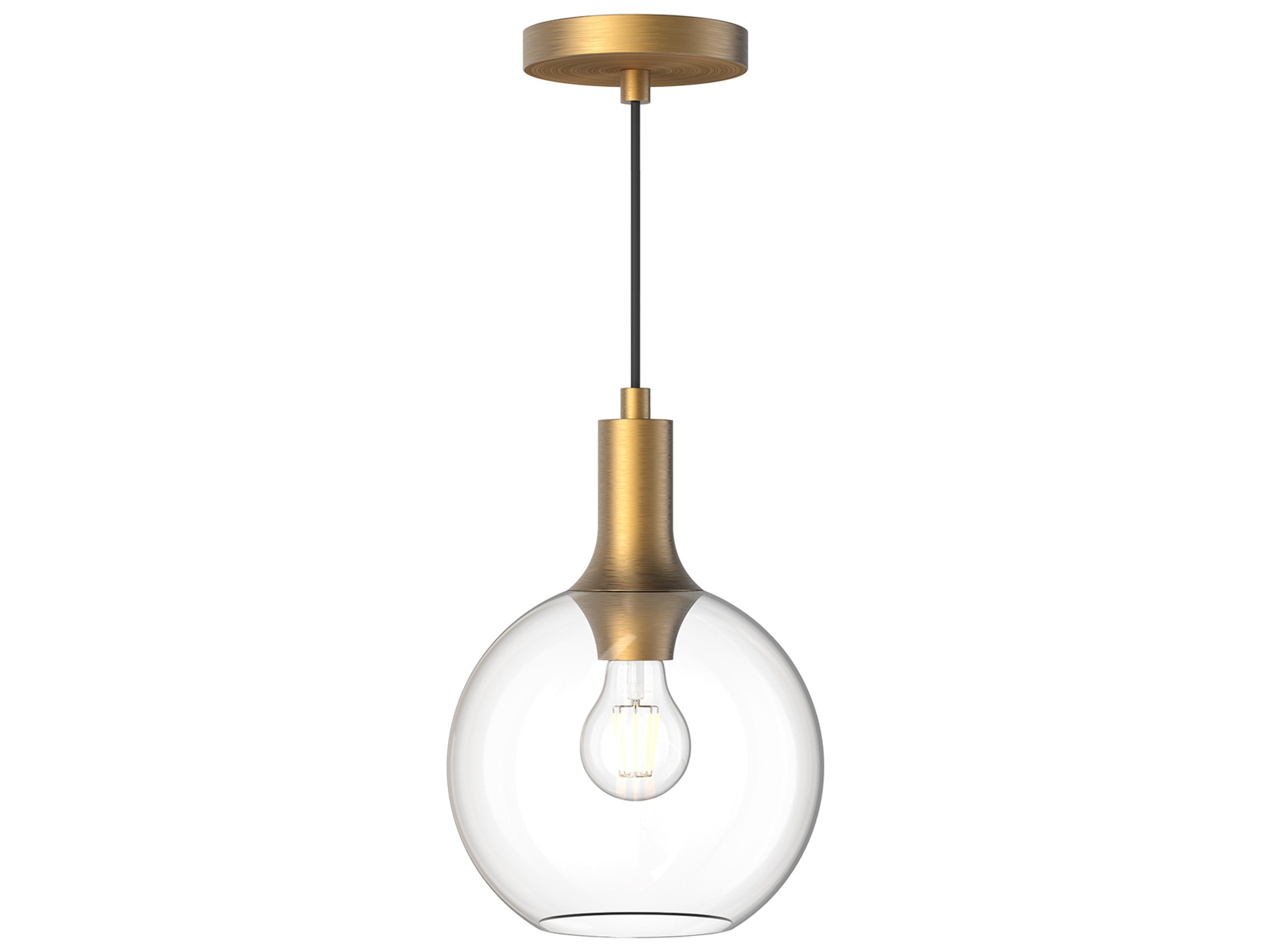 Castilla Pendant Light Aged Gold Modern