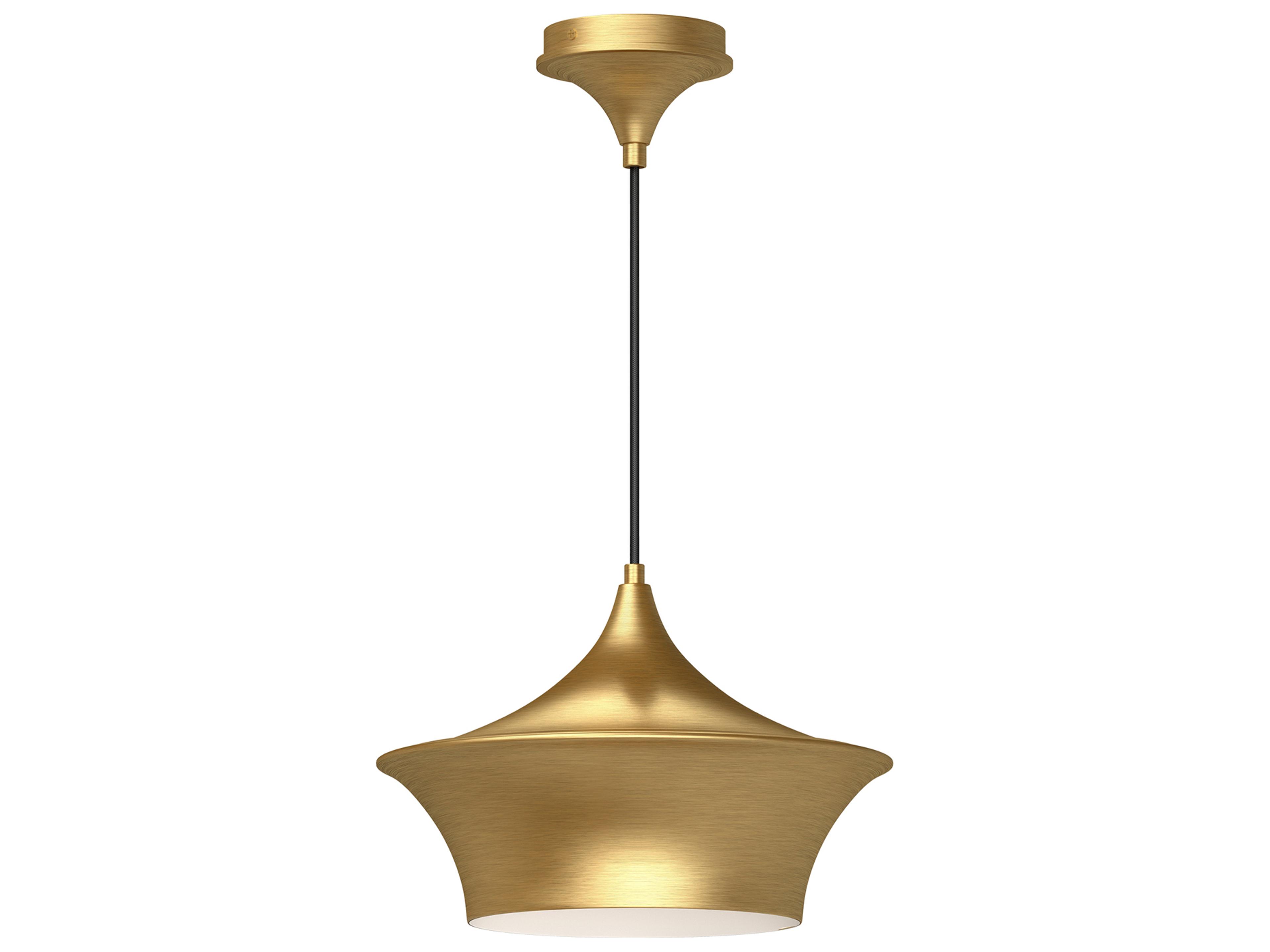 Emiko Pendant Light in Brushed Gold Modern Fixture