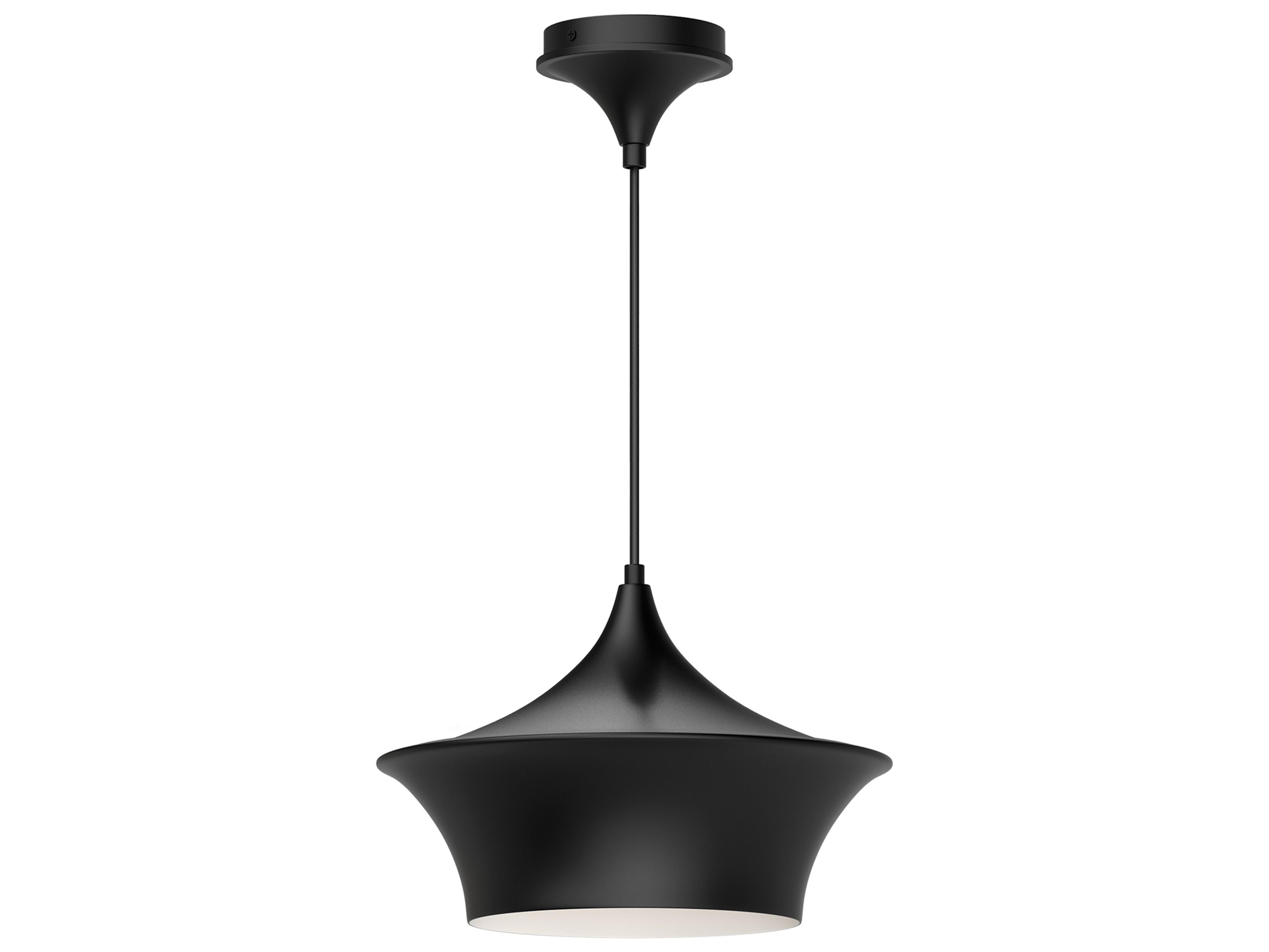 Emiko Pendant Light in Matte Black Modern Fixture