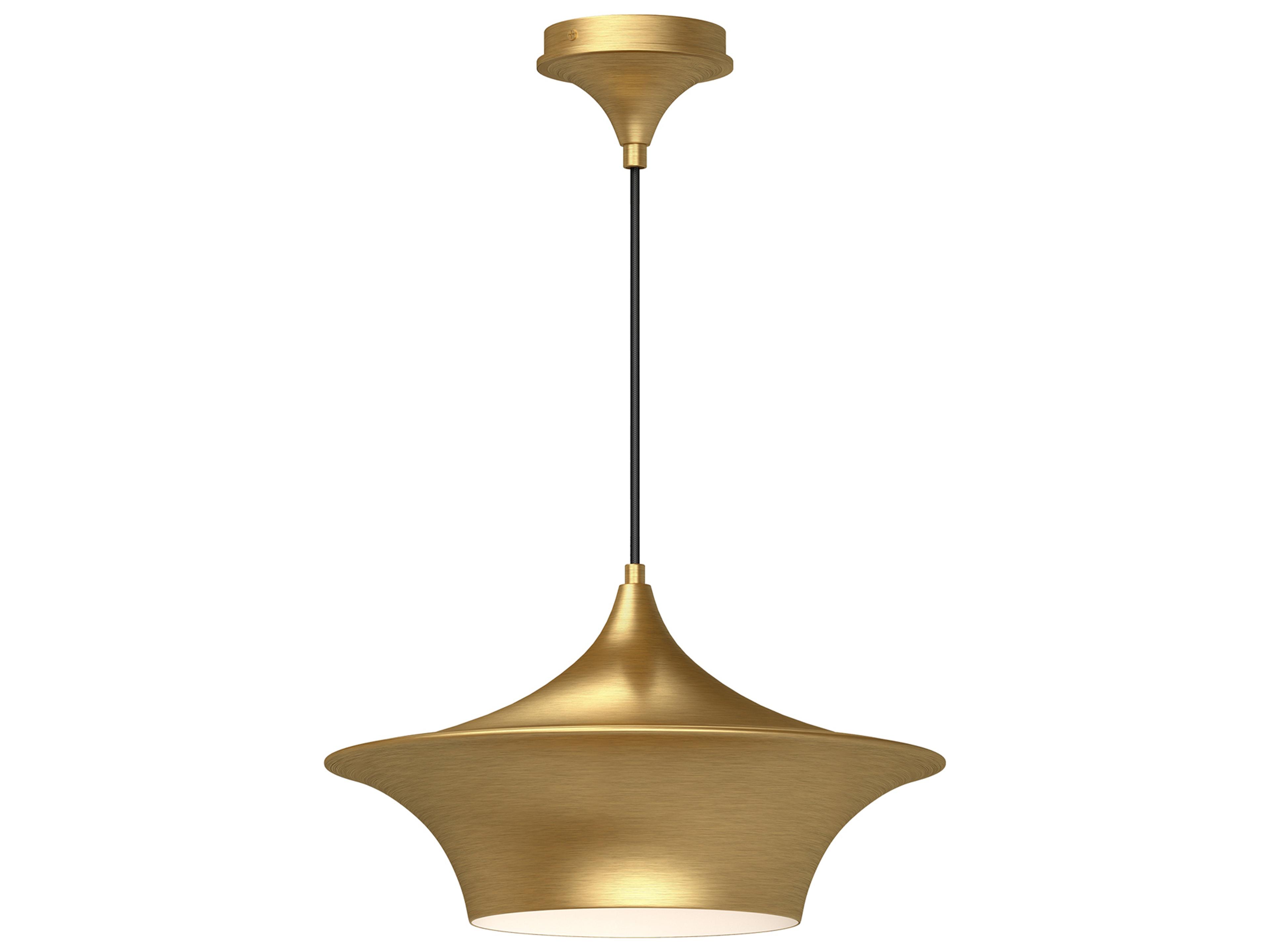 Emiko Pendant Light in Brushed Gold