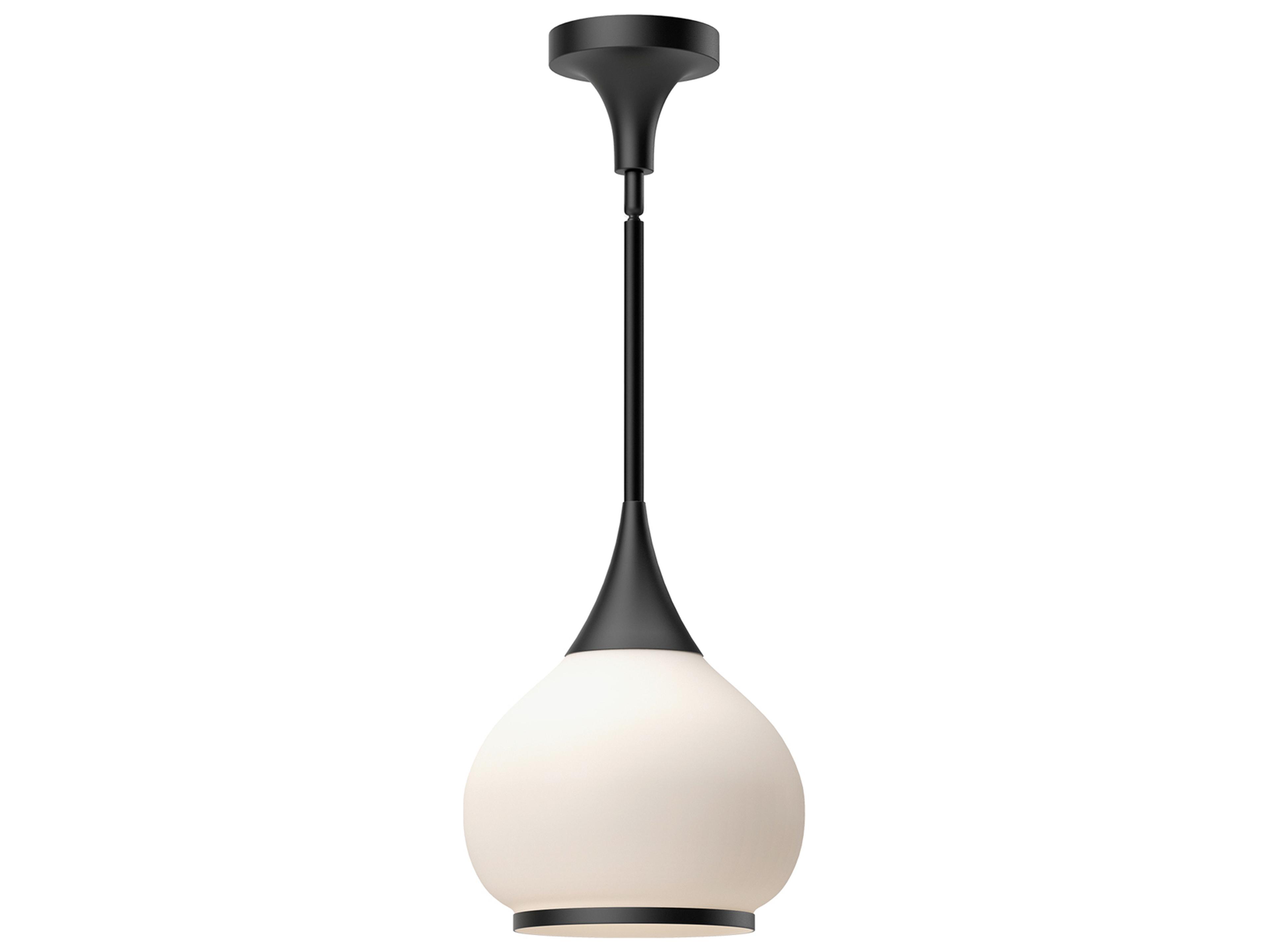 Hazel Pendant Light 10-Inch Matte Black Modern