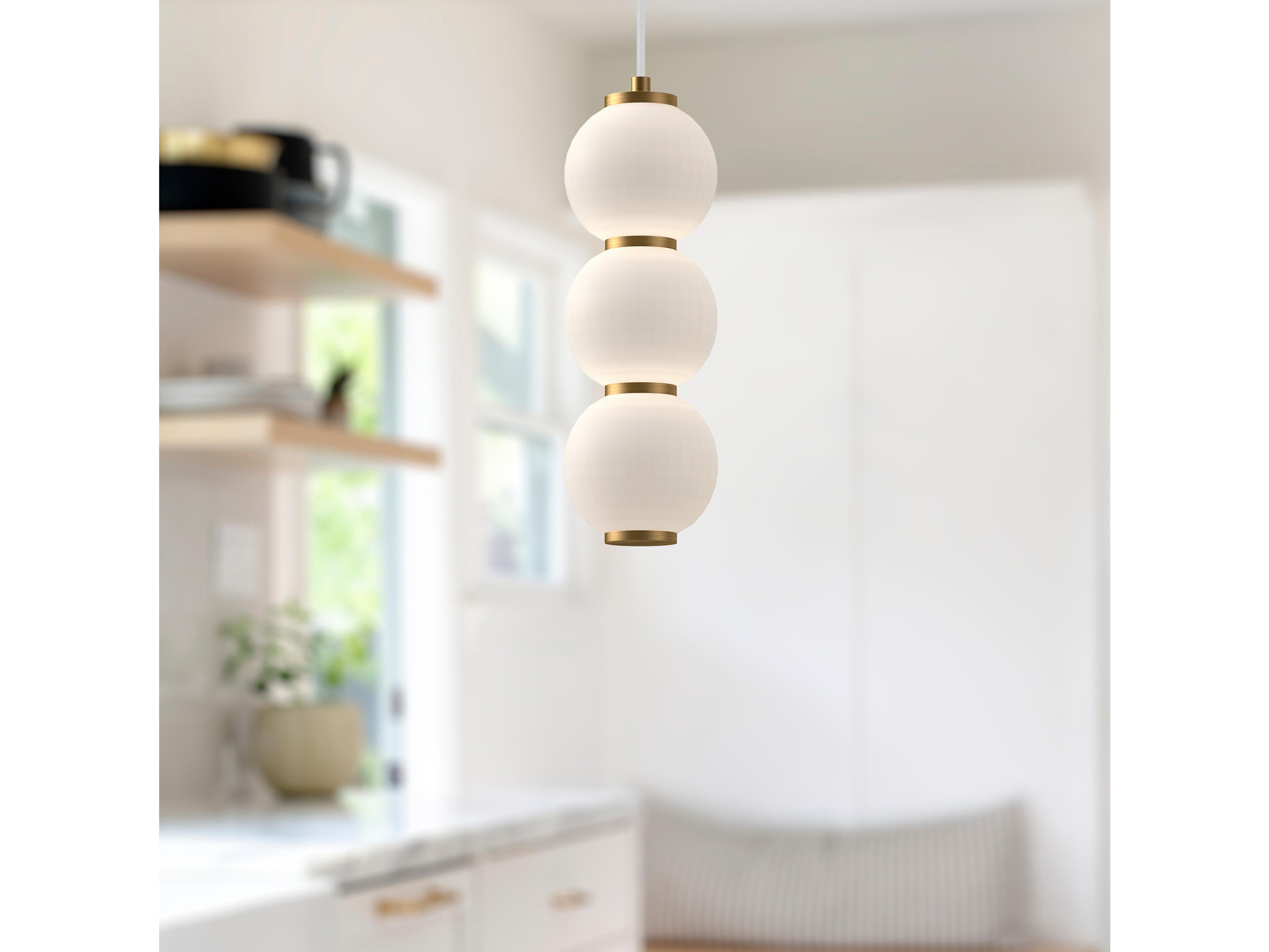 Alora Mood Bijou Aged Gold Geometric Mini Pendant