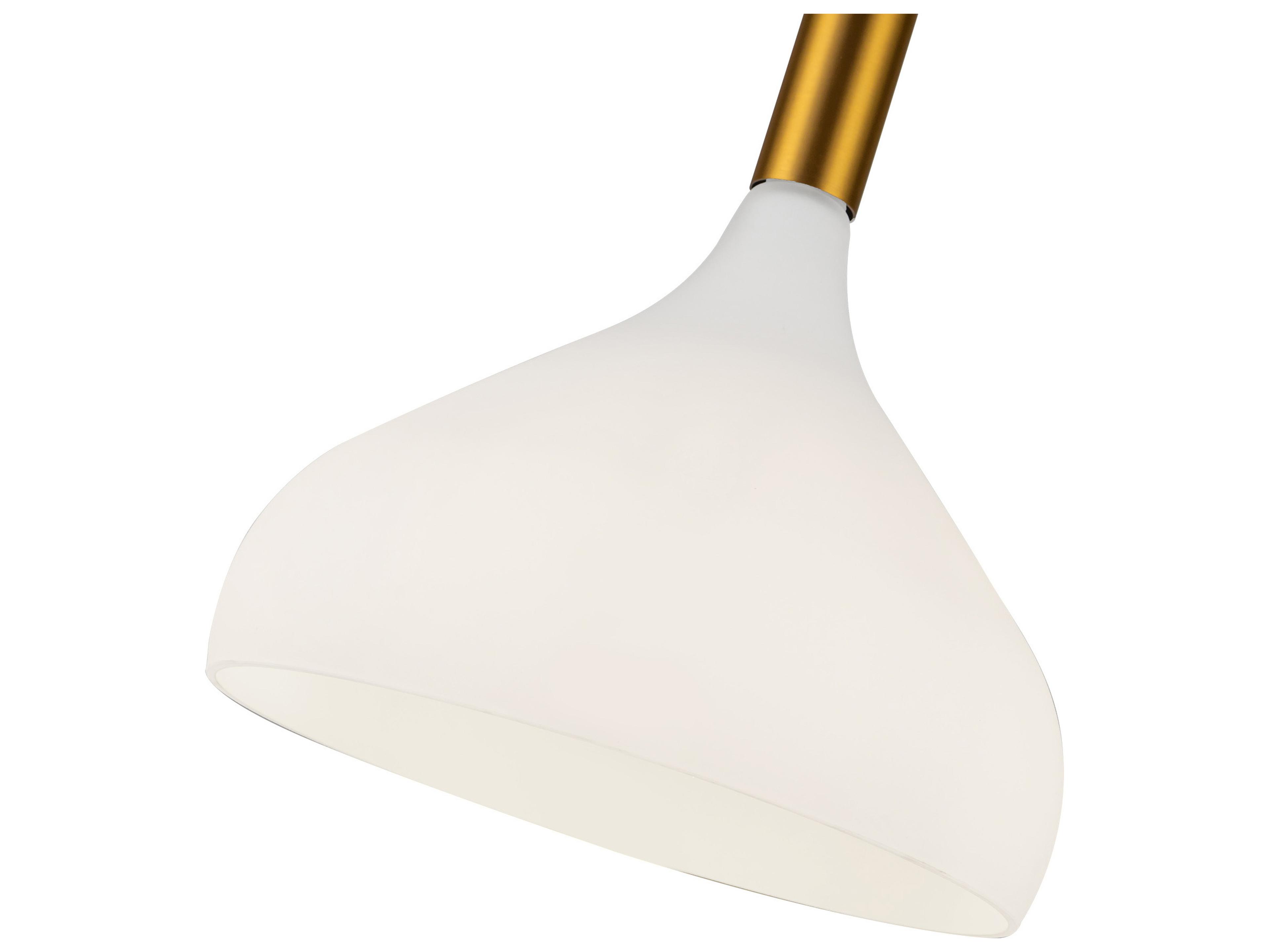 Alora Mood Belleview 1-Light Aged Gold Mini Pendant