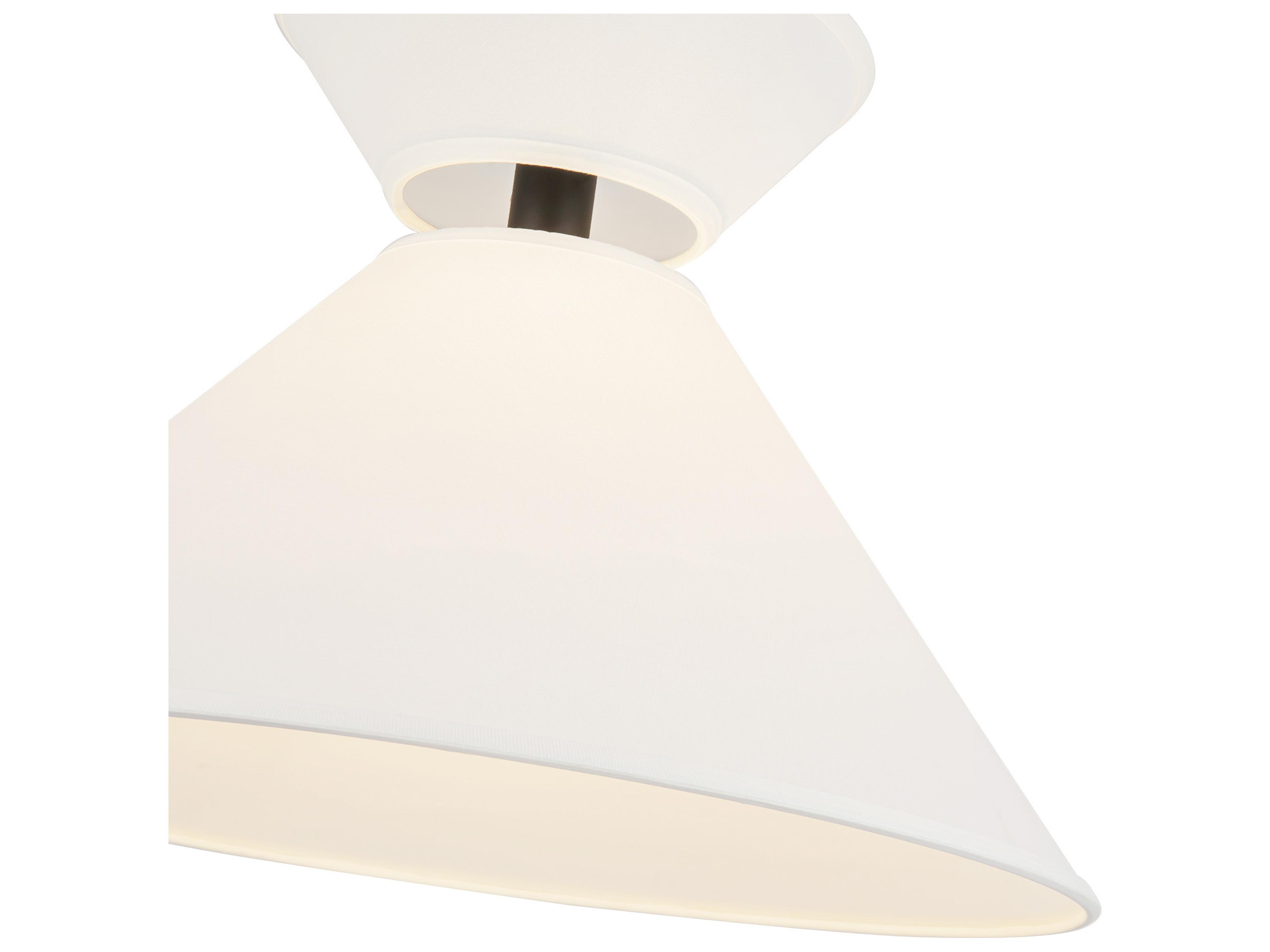 Alora Mood Chapelle 1-Light Matte Black Geometric Pendant