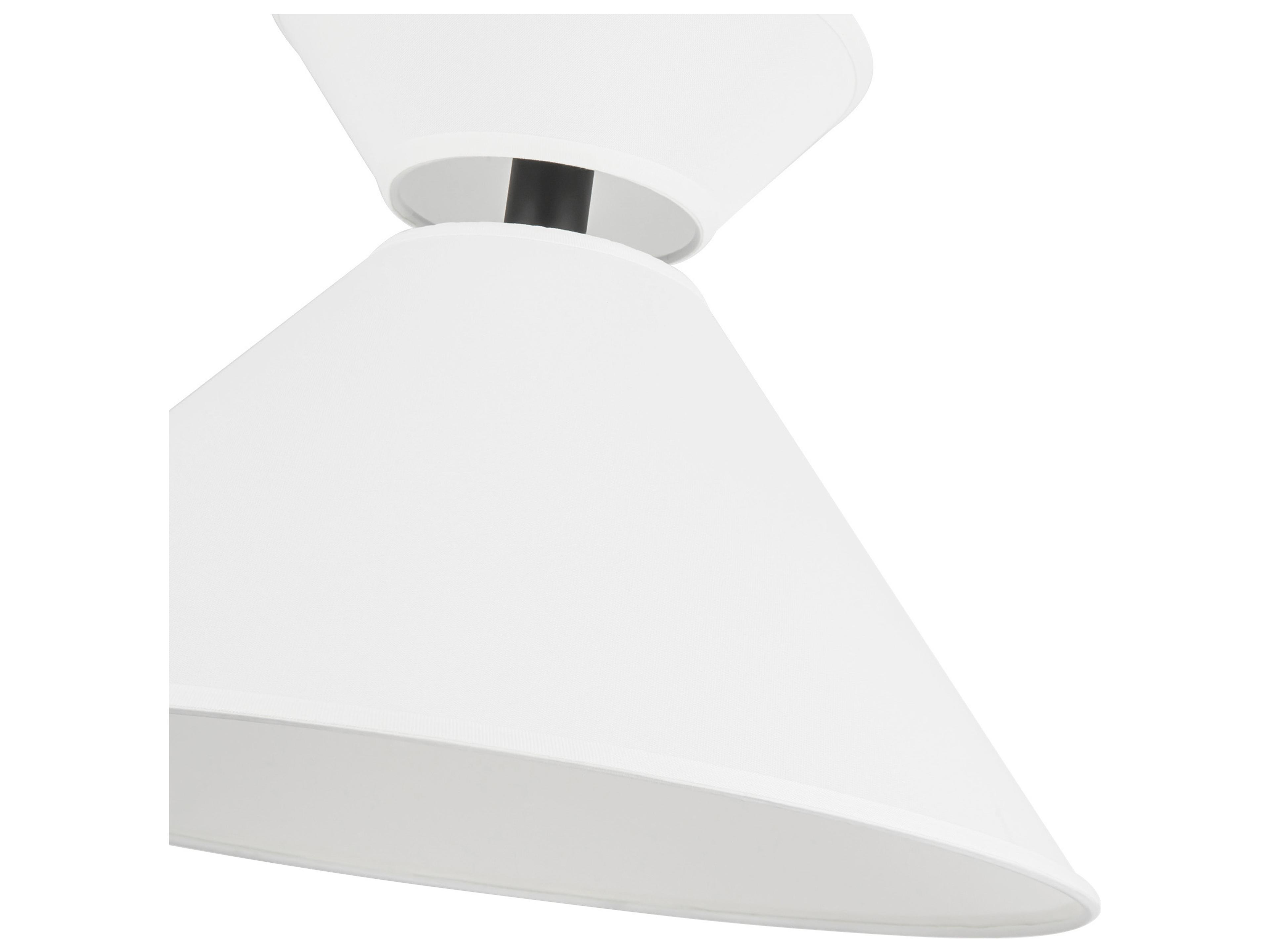 Alora Mood Chapelle 1-Light Matte Black Geometric Pendant