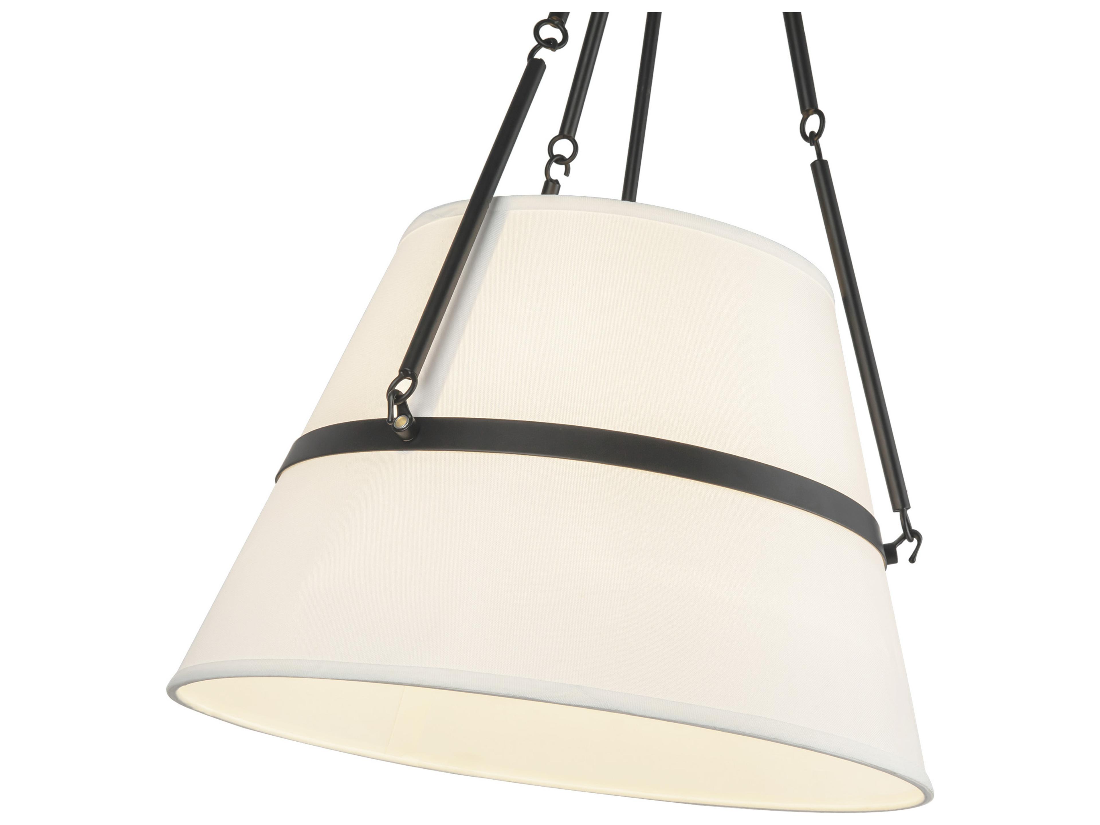 Alora Mood Oliver 1-Light Matte Black Pendant