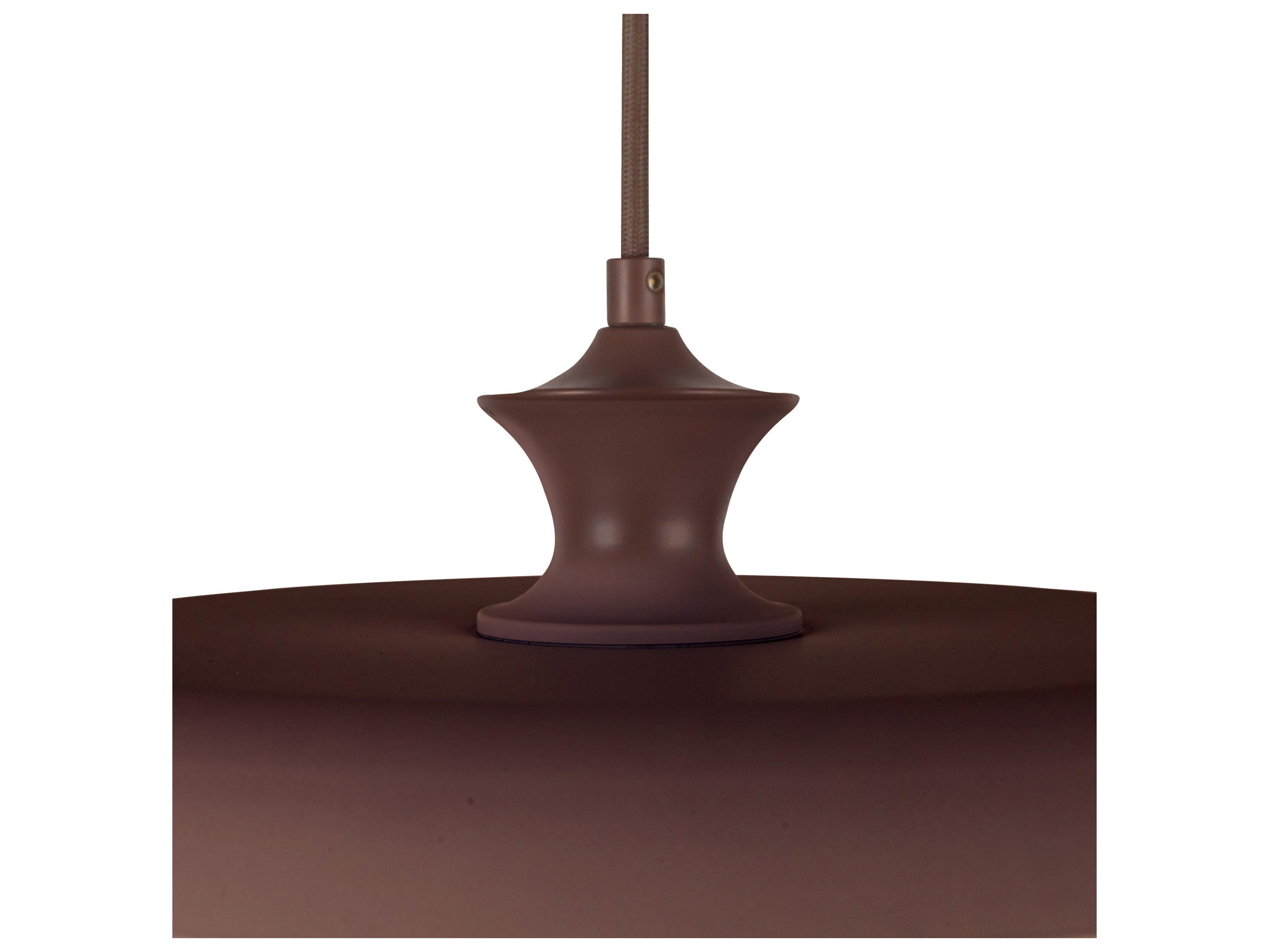 Alora Mood Minori 1-Light Burgundy Red Pendant