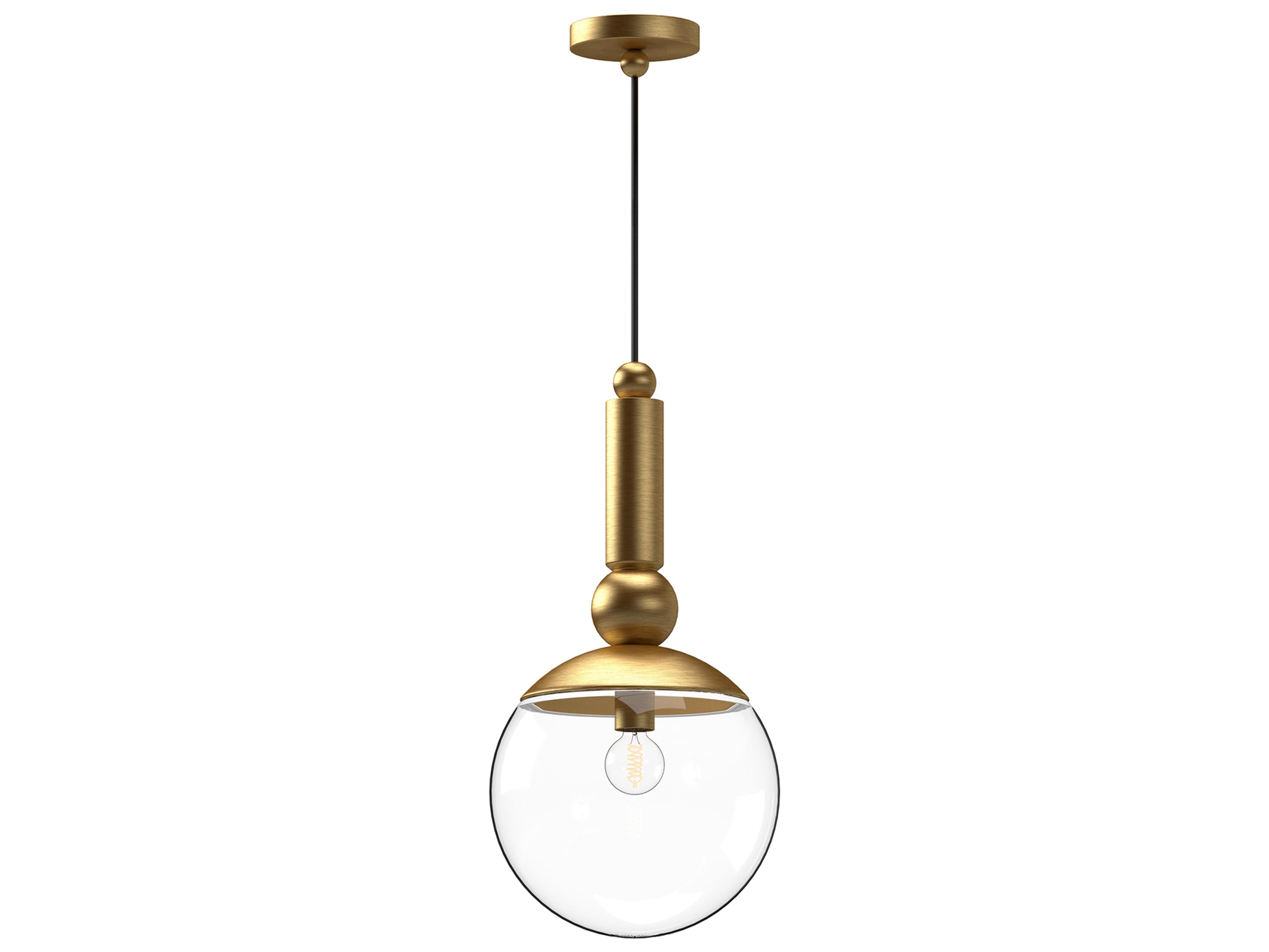 Delilah Pendant Light Modern Brushed Gold