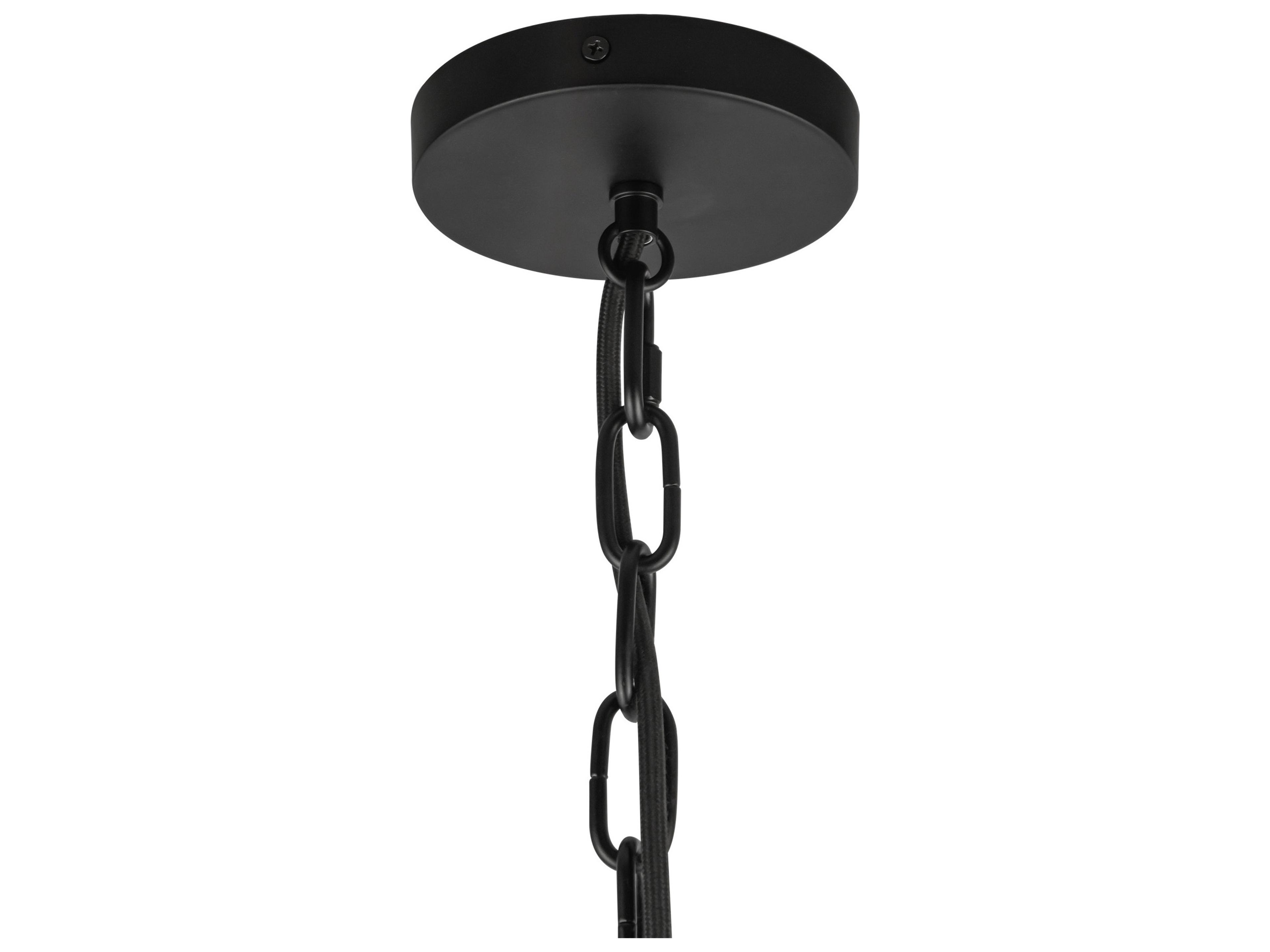 Alora Mood Cherise 1-Light Matte Black Mini Pendant