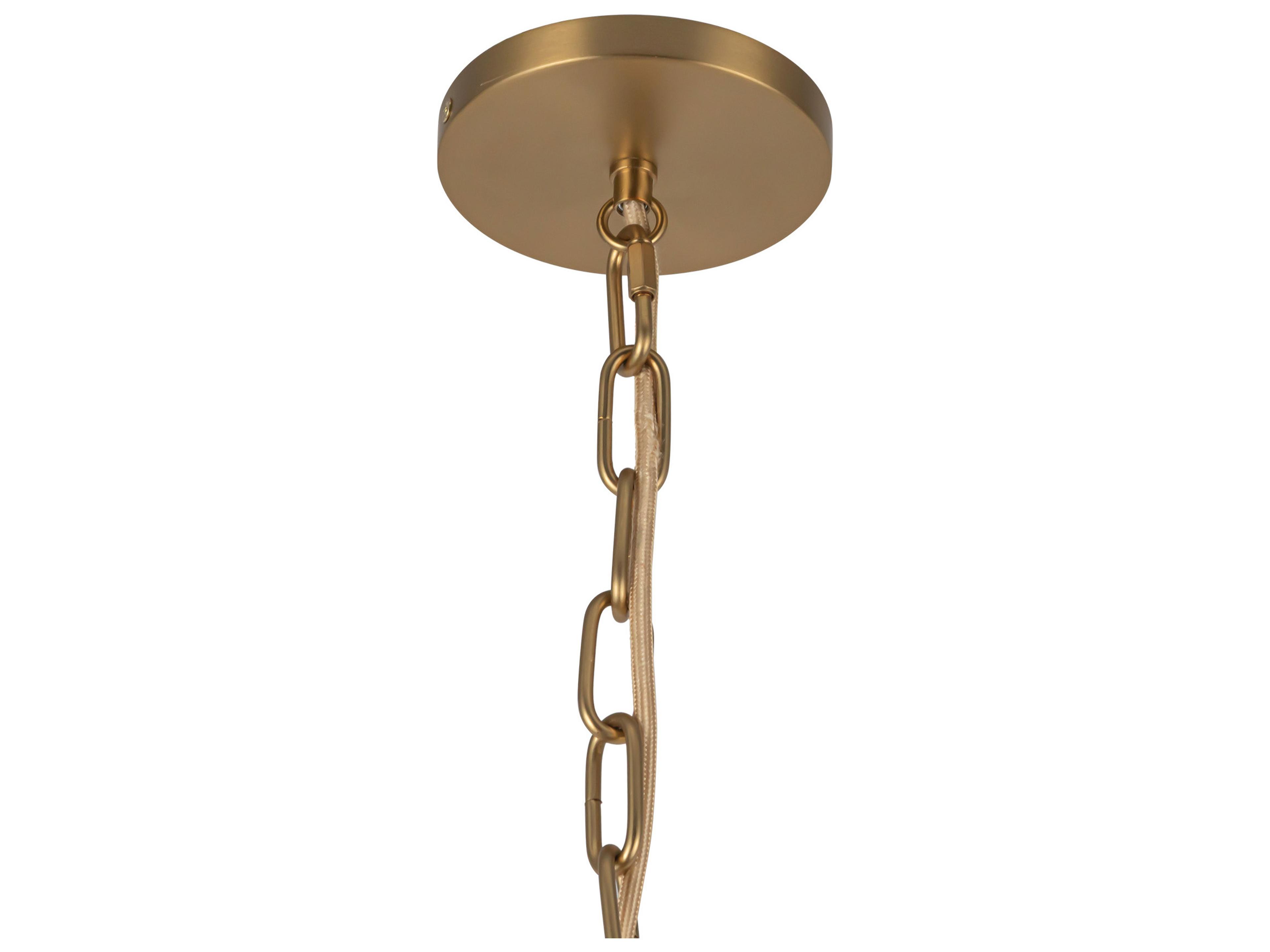 Alora Mood Cherise 1-Light Brushed Gold Mini Pendant