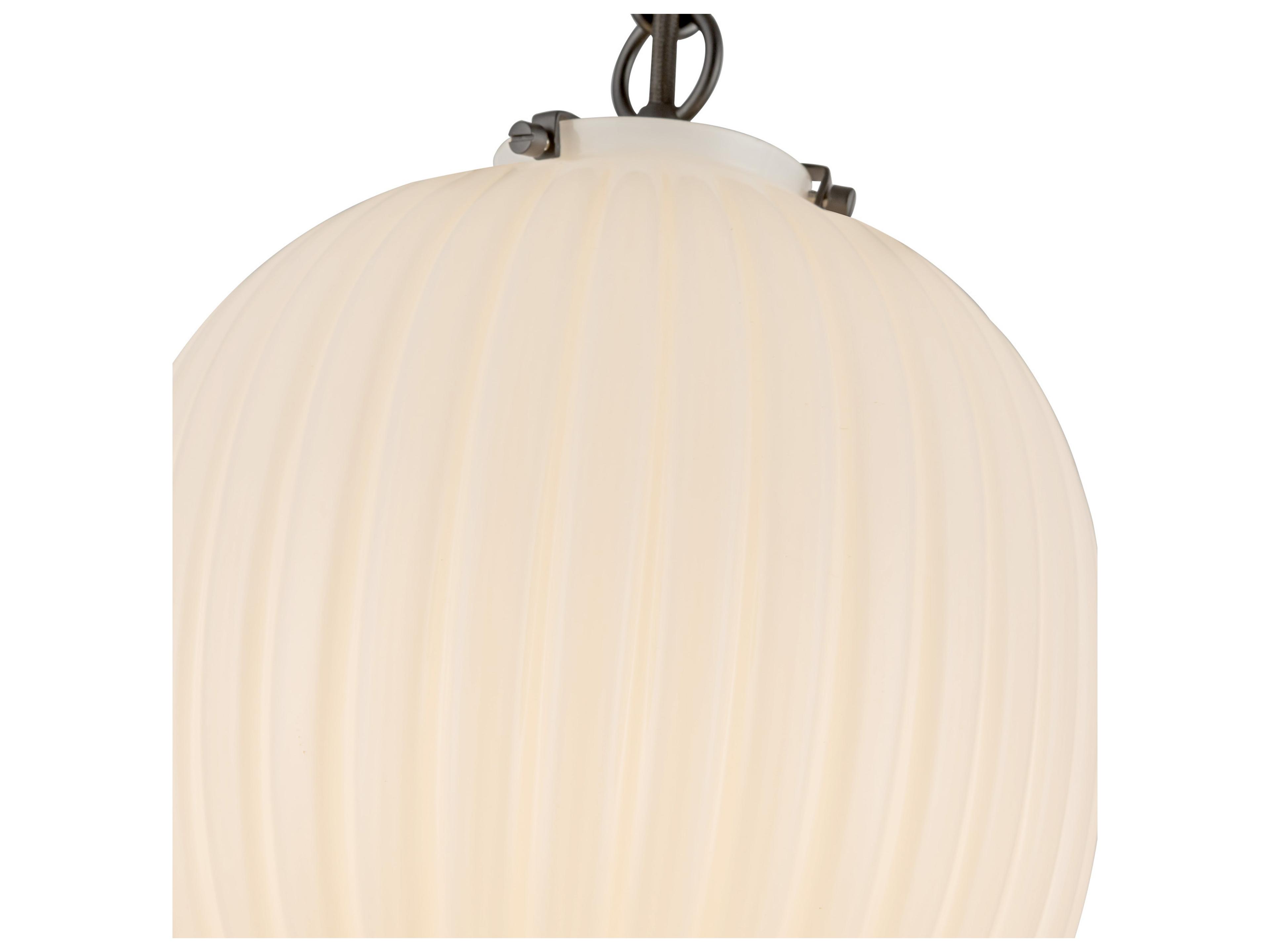 Alora Mood Cherise 1-Light Matte Black Mini Pendant