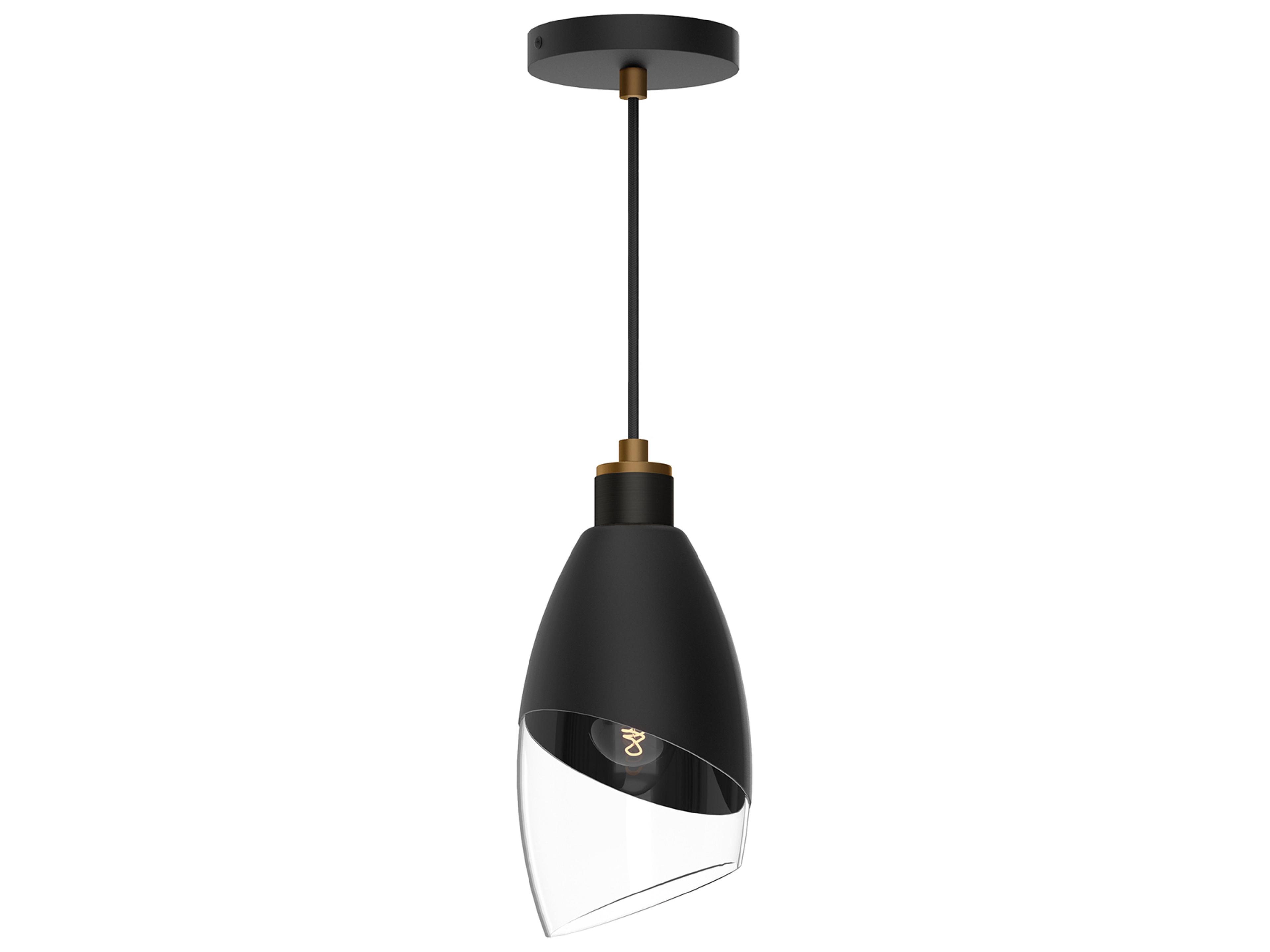 Capri Pendant Light Matte Black Modern