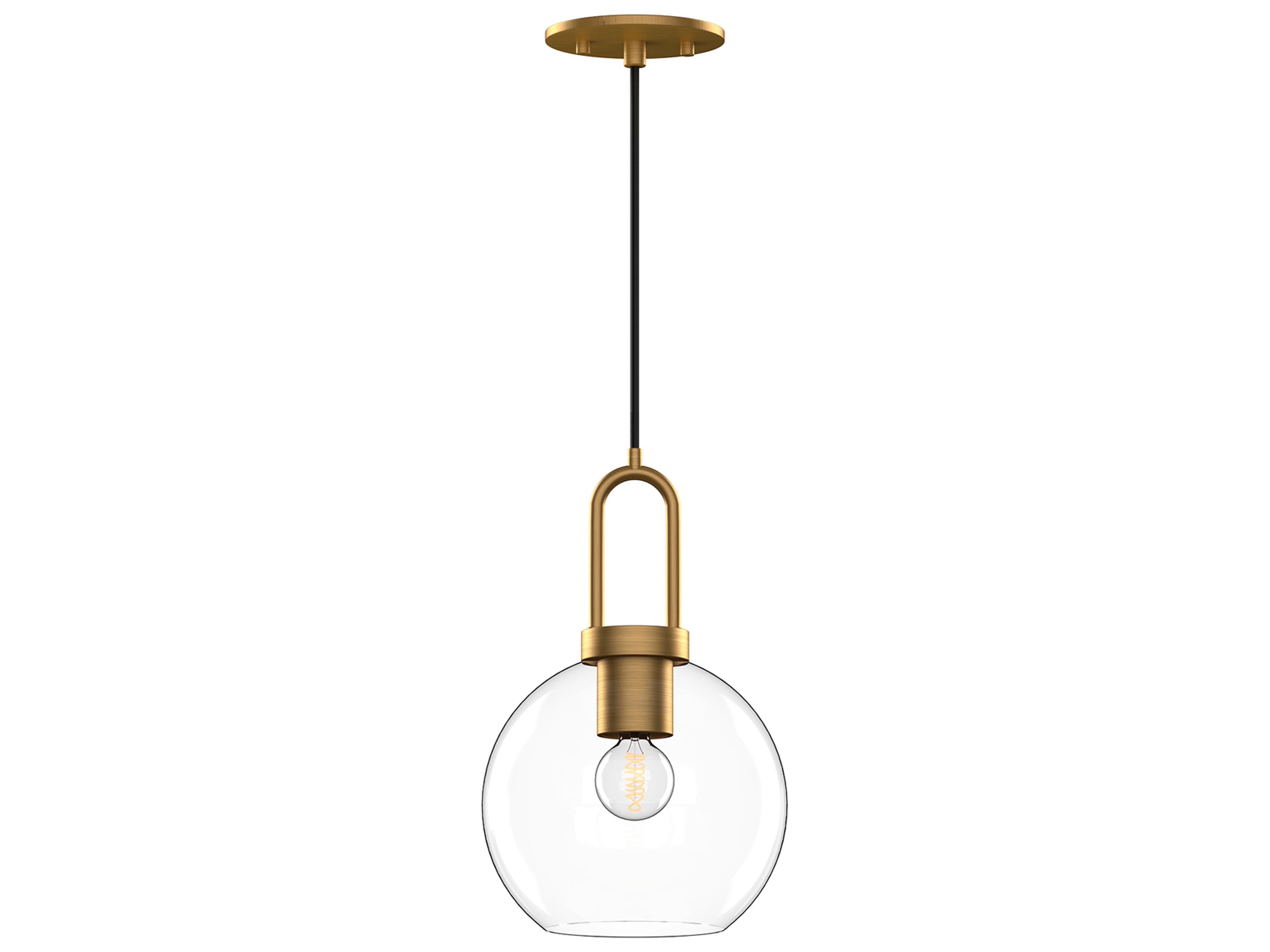 Soji Mini Pendant Light in Aged Gold