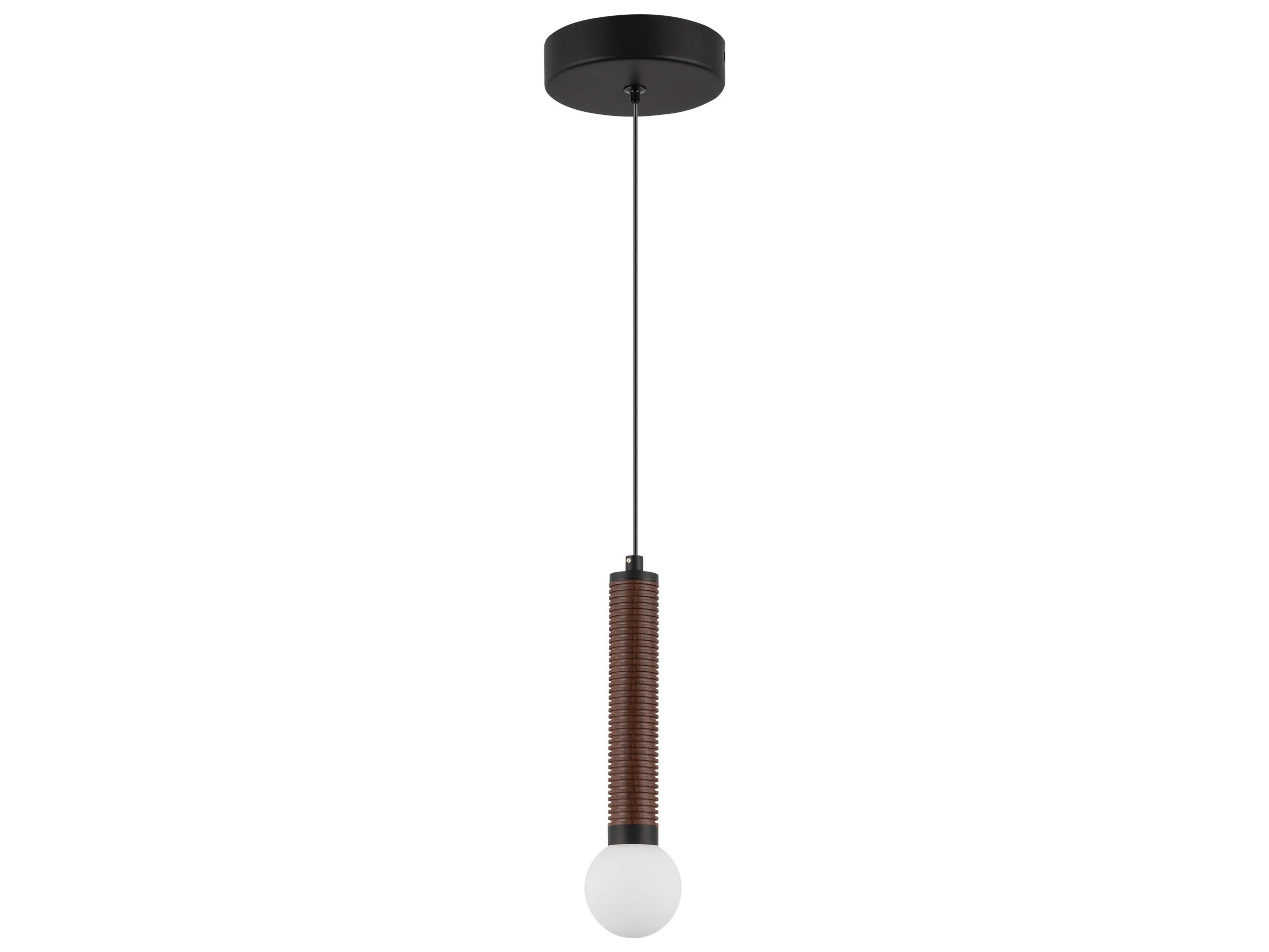 Alora Mood Arden Matte Black Mini Pendant